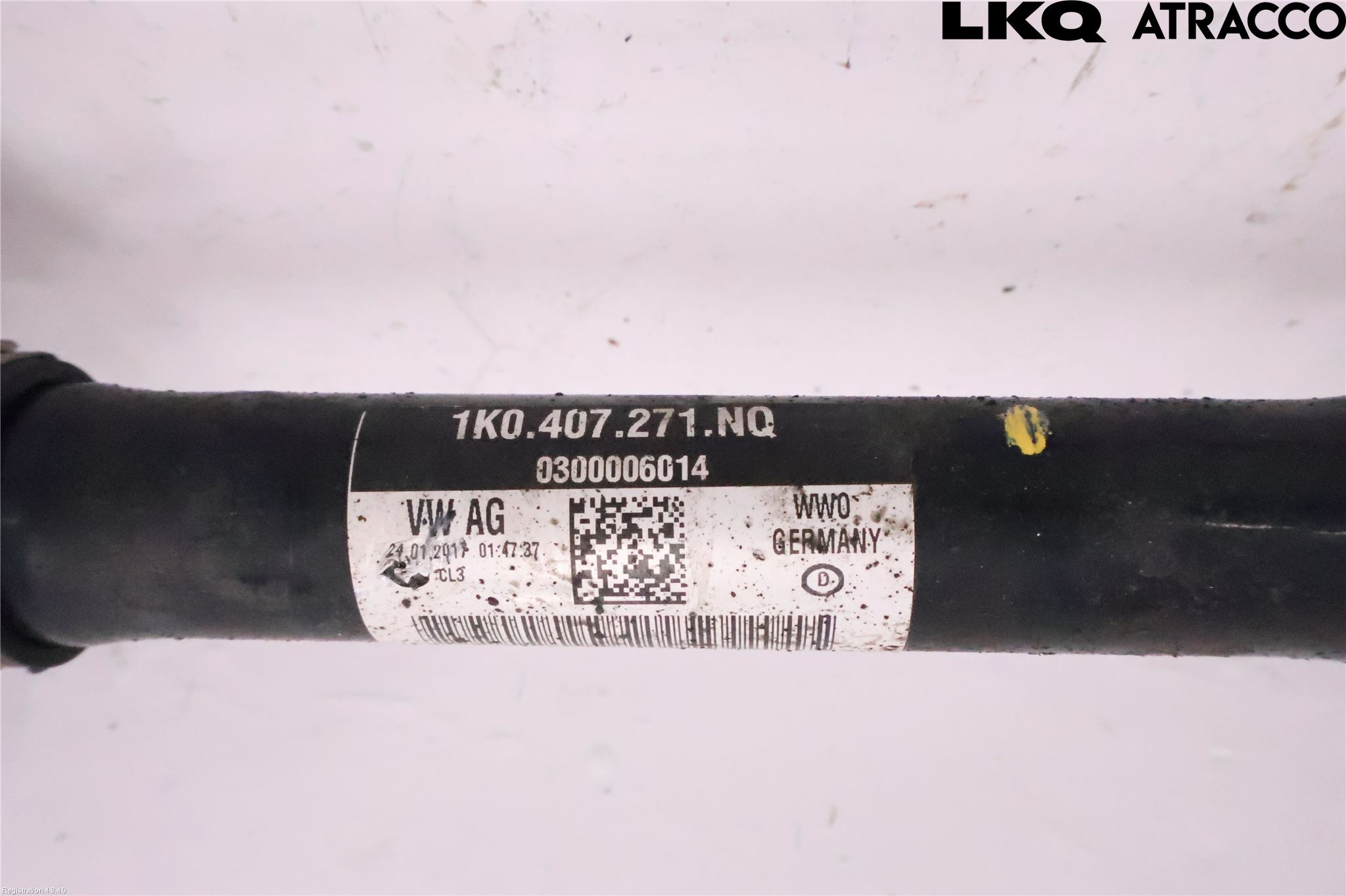 Volkswagen VW CADDY 16-20 Drivaxel Fram Vänster