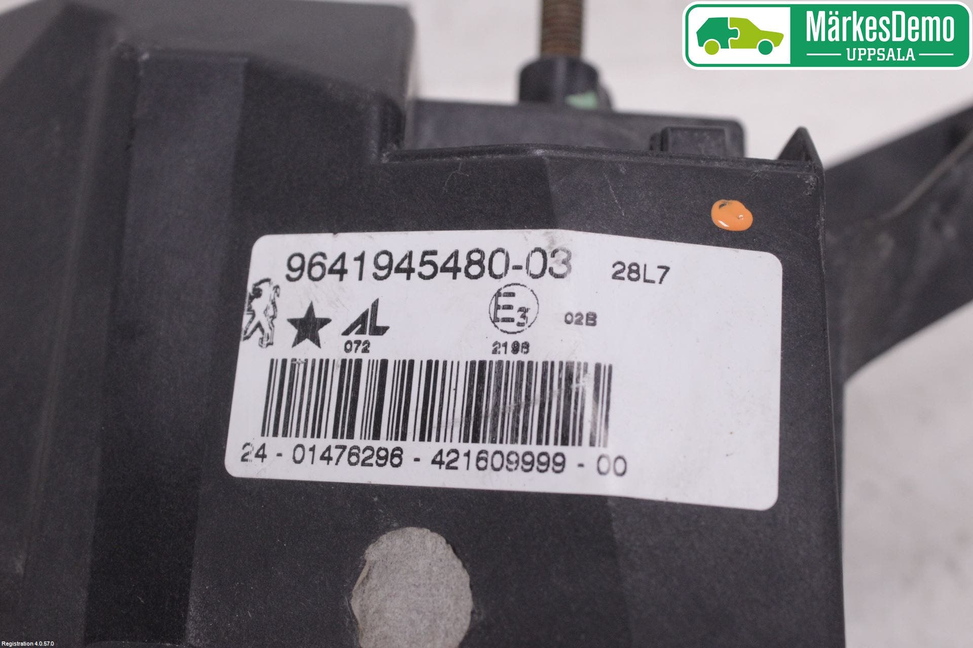 Peugeot 407 Dimljus-Varselljus Fram