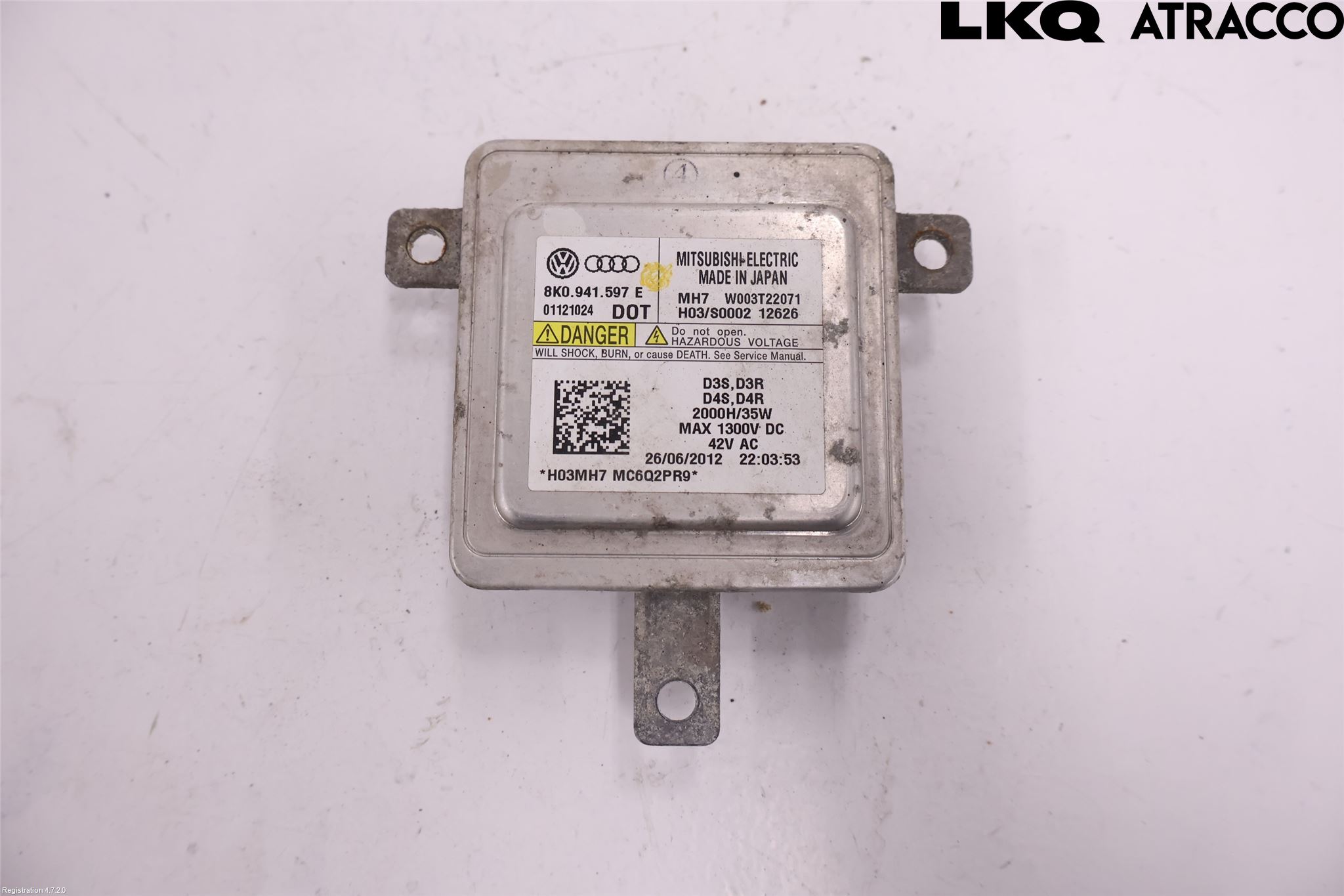 Audi A4 12-15 Styrenhet Strålkastare