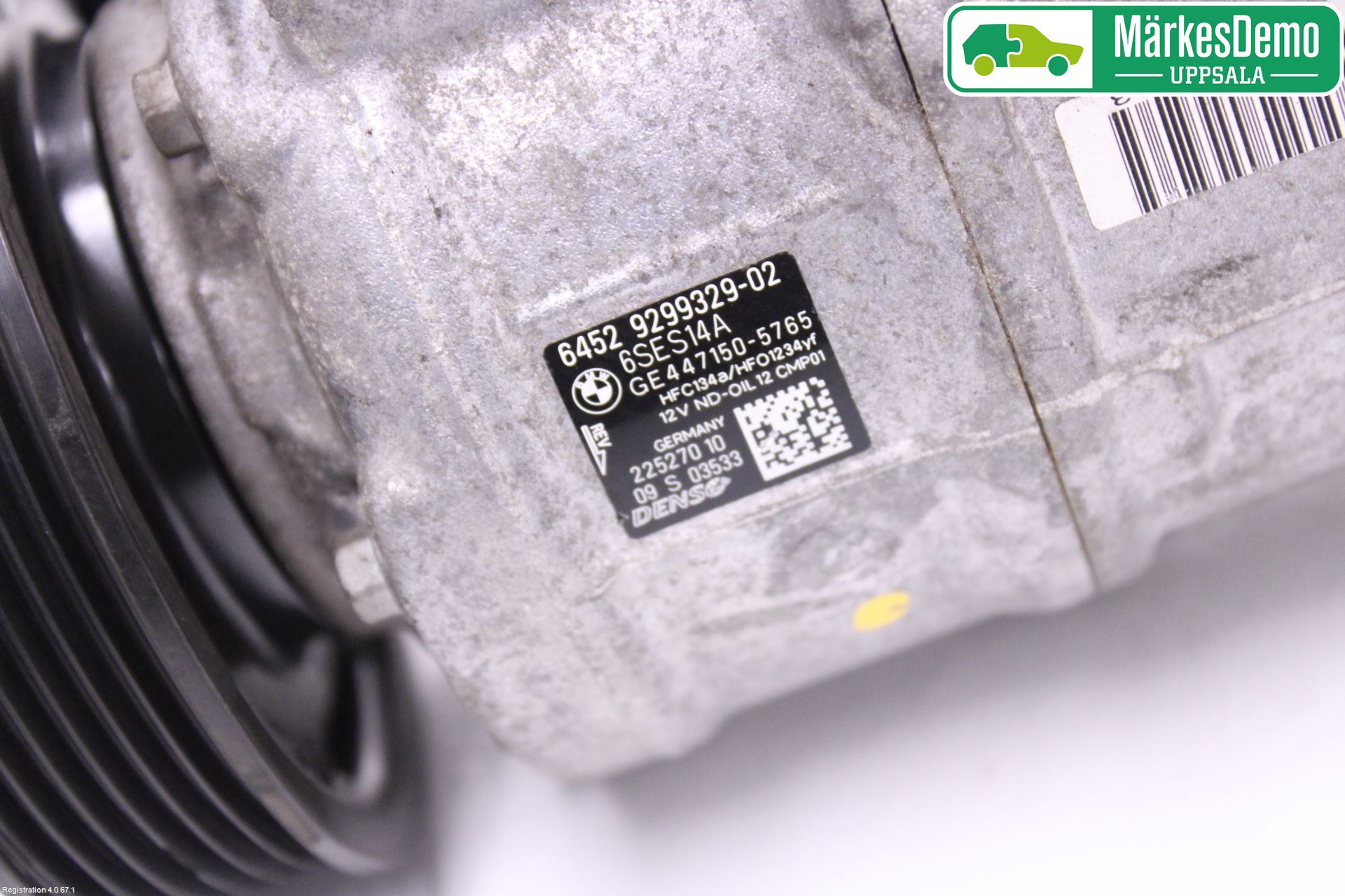 BMW 3 F30/F31/F80 12-19 Ac Kompressor