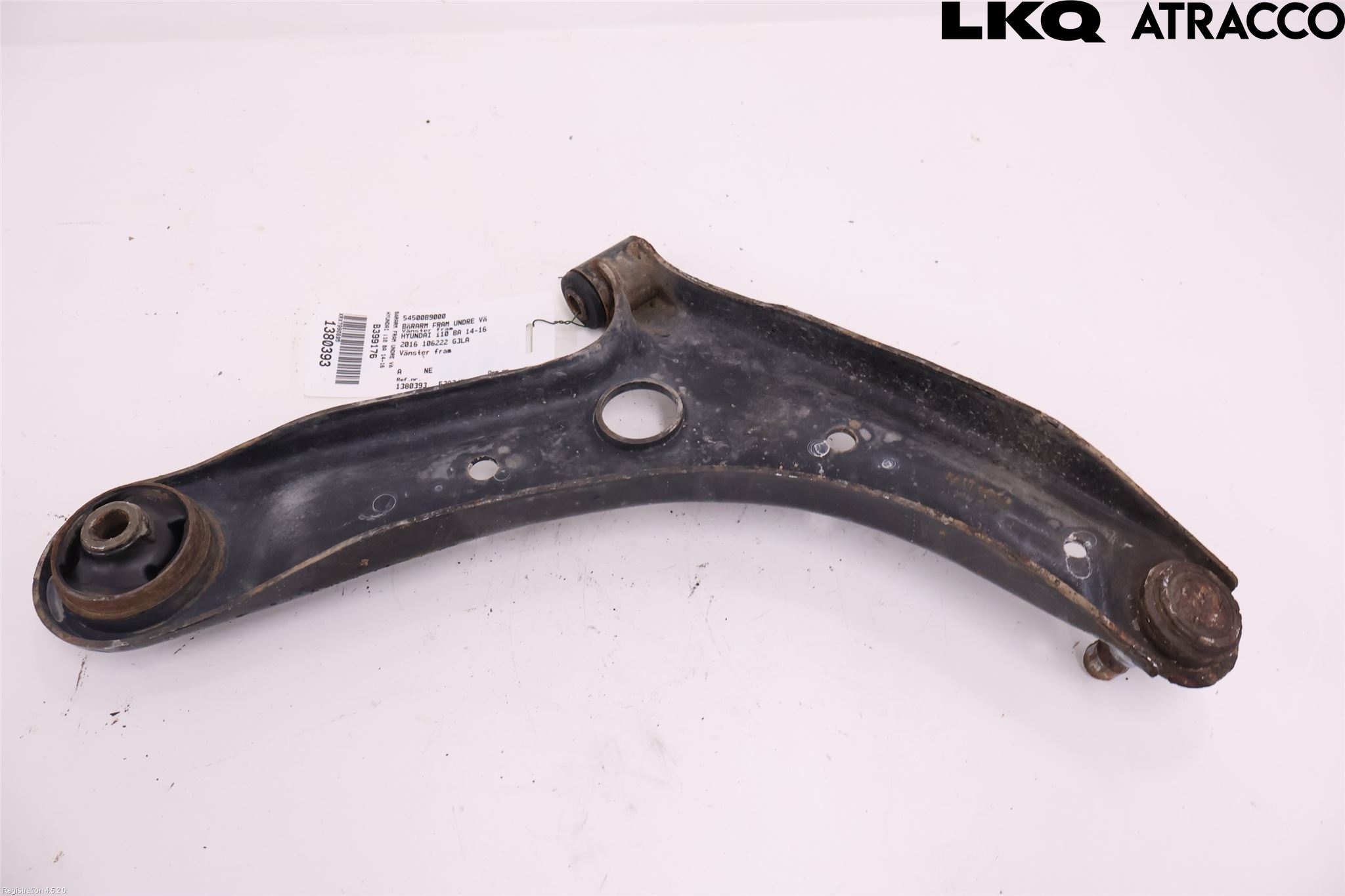 Hyundai i10 BA 14-16 Bärarm Fram Undre Vä