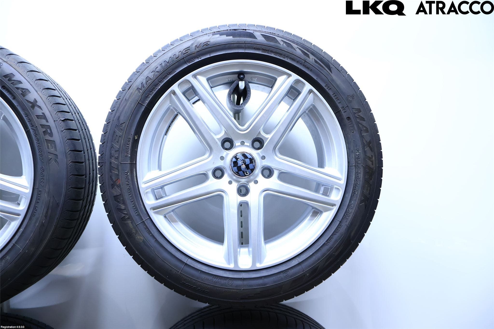 BMW 3 F30/F31/F80 12-19 Sommardäck Alumfälg 4St