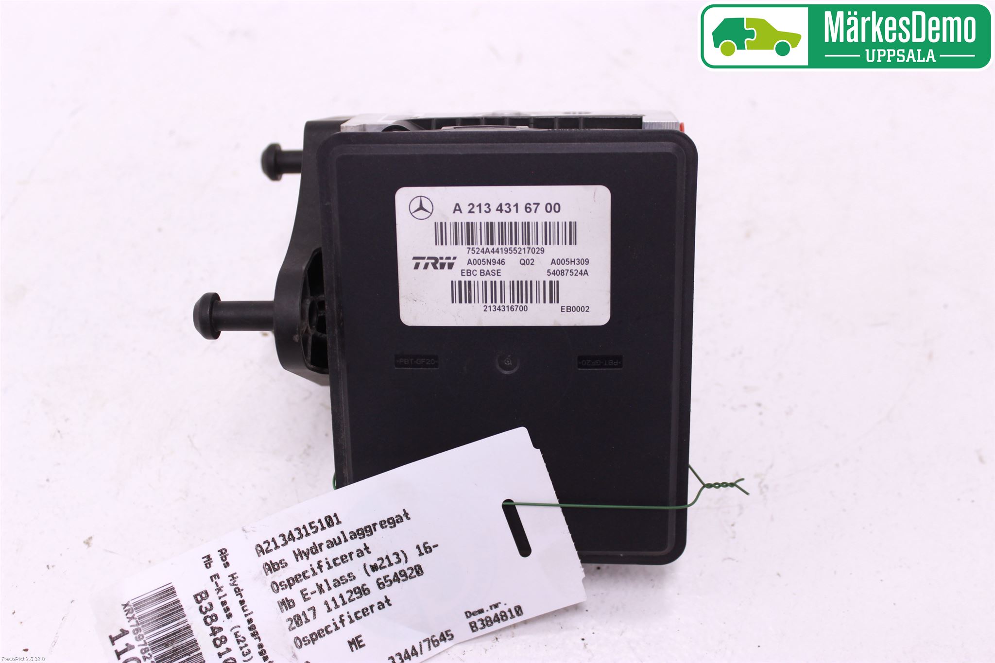 Mercedes-Benz MB E-KLASS (W213) 16-23 Abs Hydraulaggregat