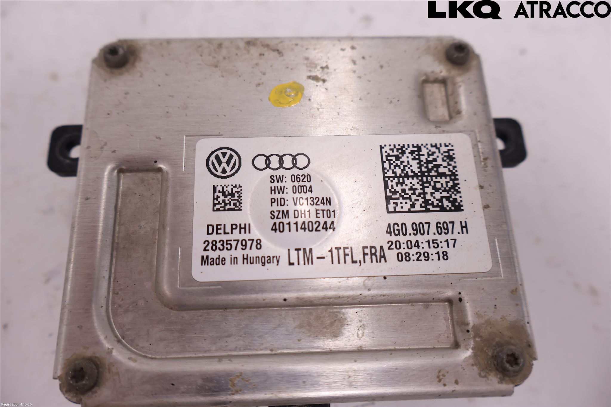 Volkswagen VW PASSAT 15-19 Styrenhet Strålkastare