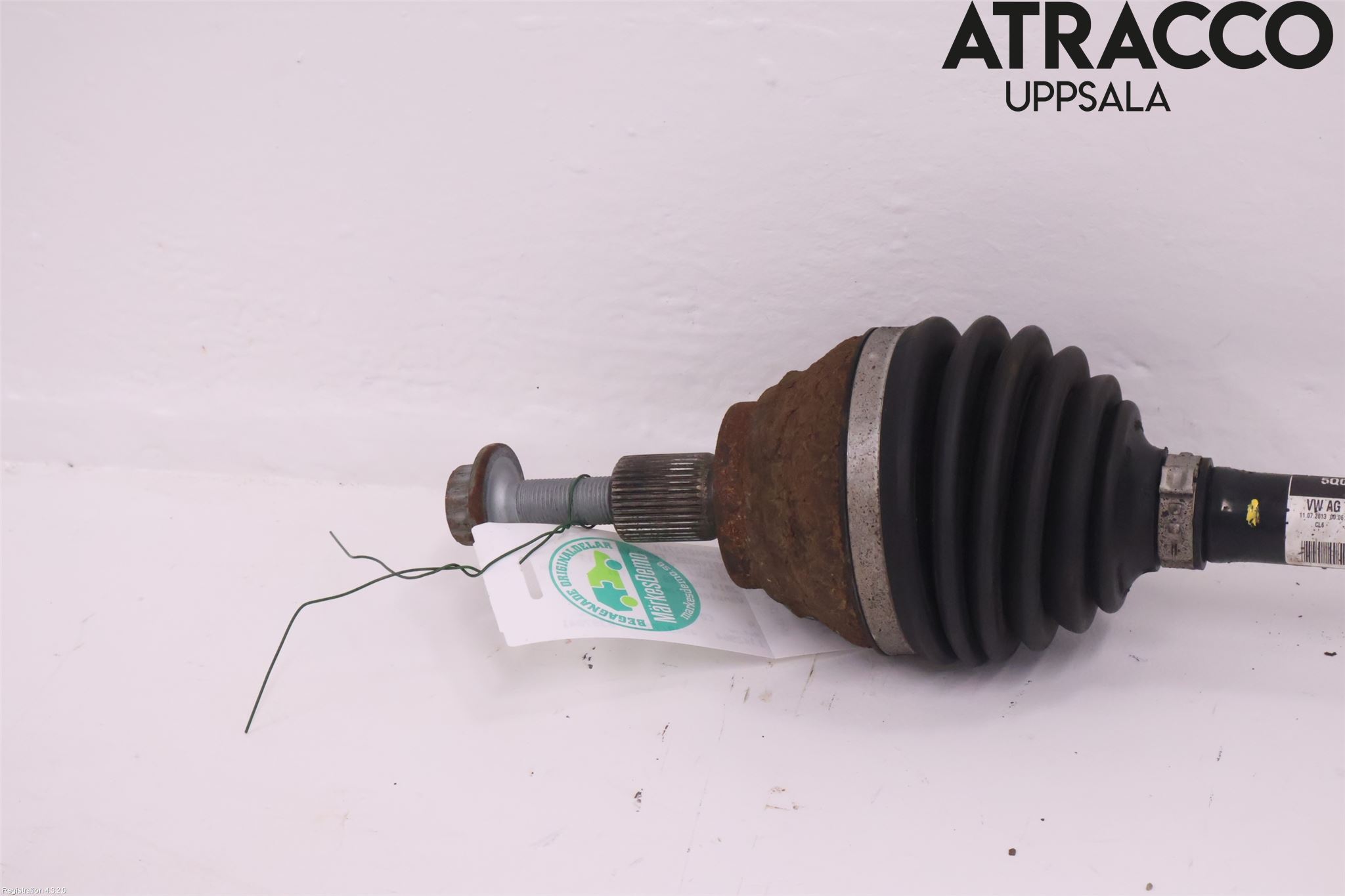 Volkswagen VW GOLF / E-GOLF VII 13-20 Drivaxel Fram Vänster