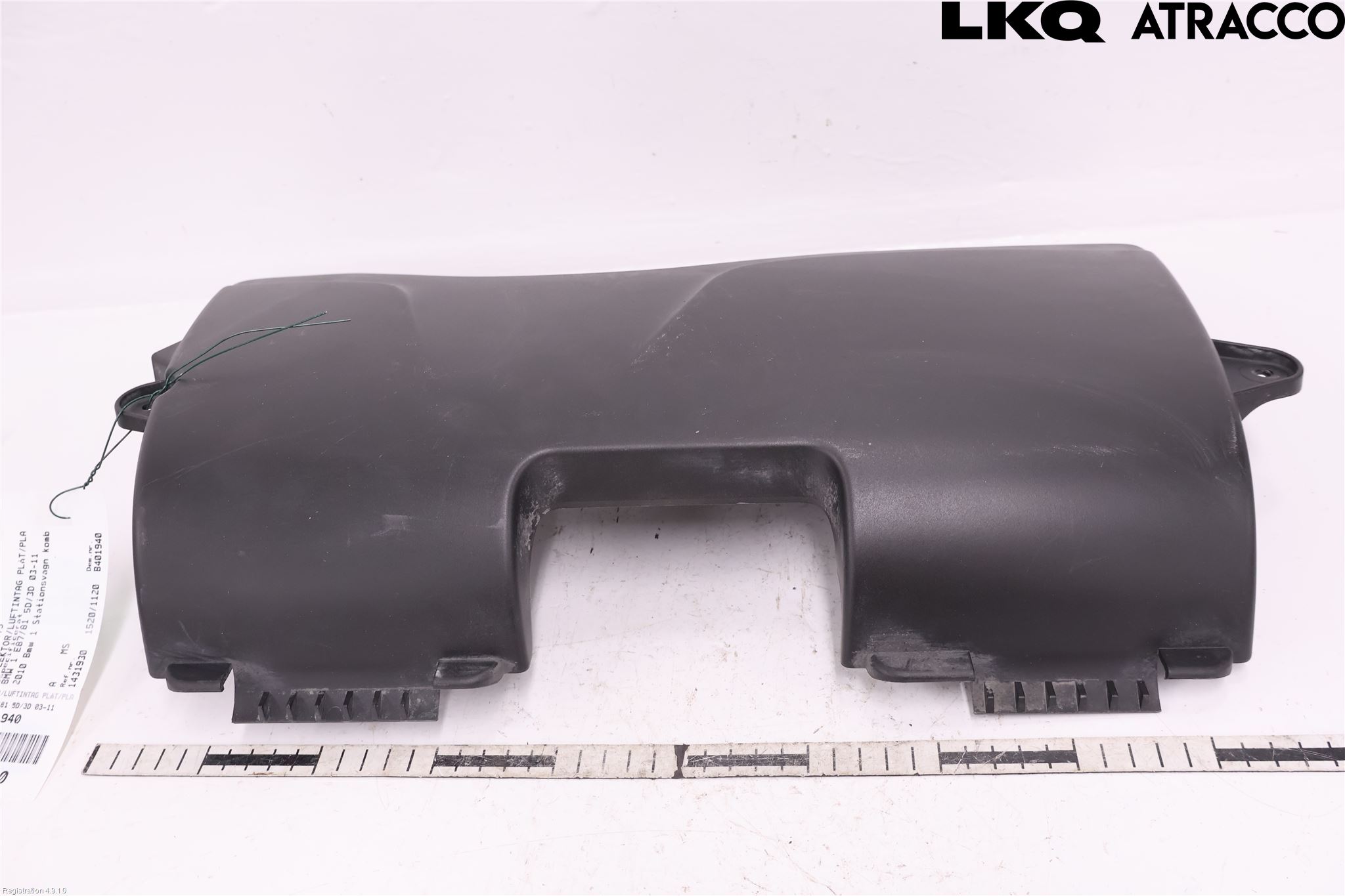 BMW 1 E87/81 5D/3D 03-11 Deflektor Plåt-Plast Kylning