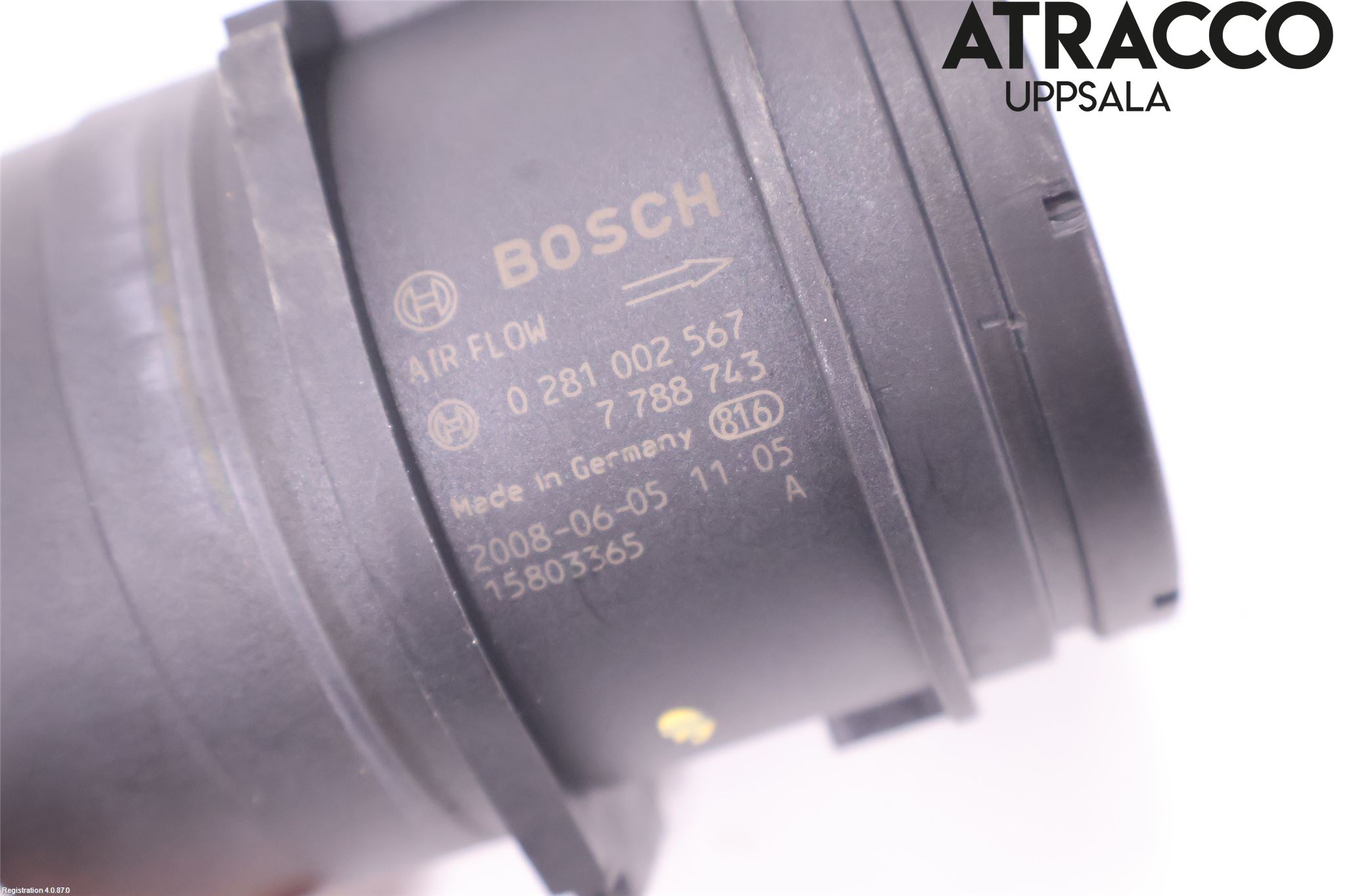 BMW 1 E87/81 5D/3D 03-11 Injluftmassamätare