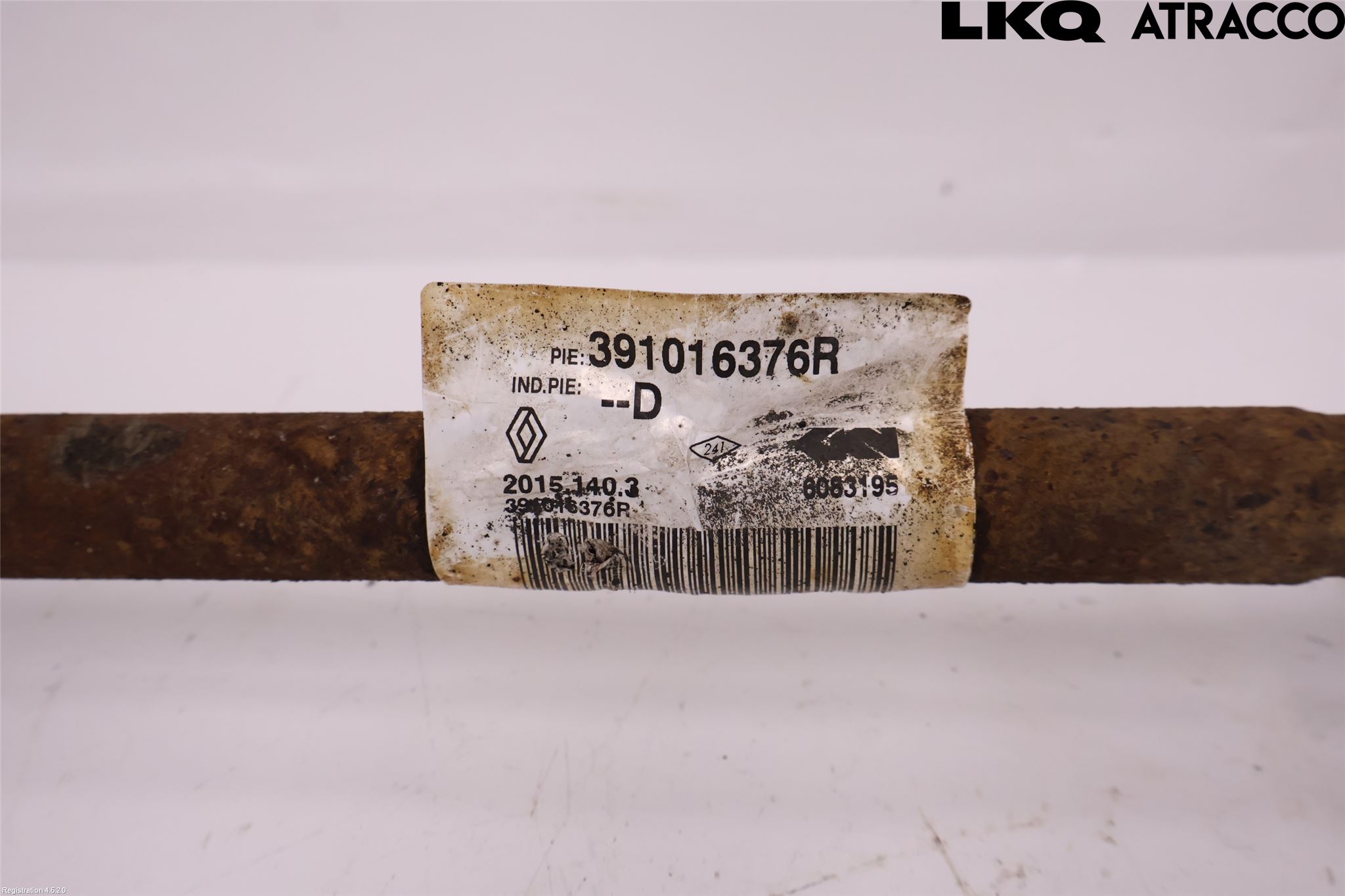 Renault CAPTUR 13-19 Drivaxel Fram Vänster