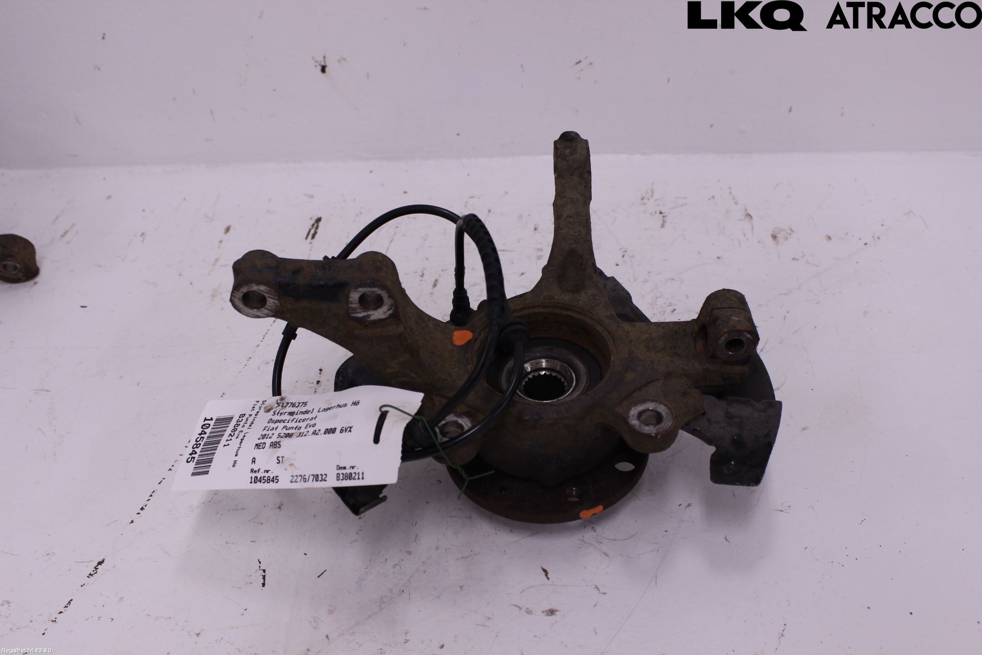 Fiat PUNTO EVO 10-12 Styrspindel Lagerhus Hö