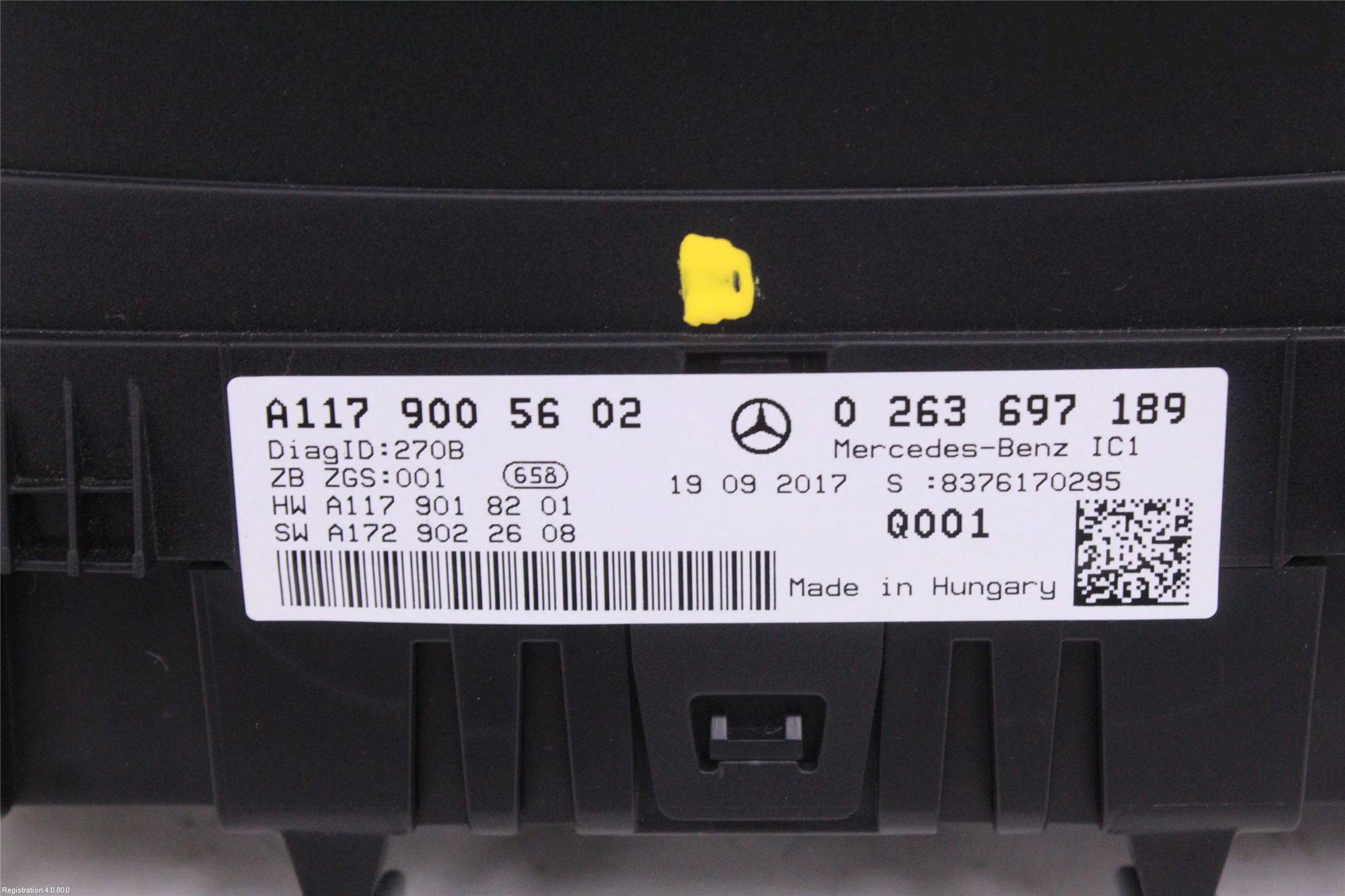 Mercedes-Benz MB CLA-KLASS (C117/X117) 13-19 Instrument Komb