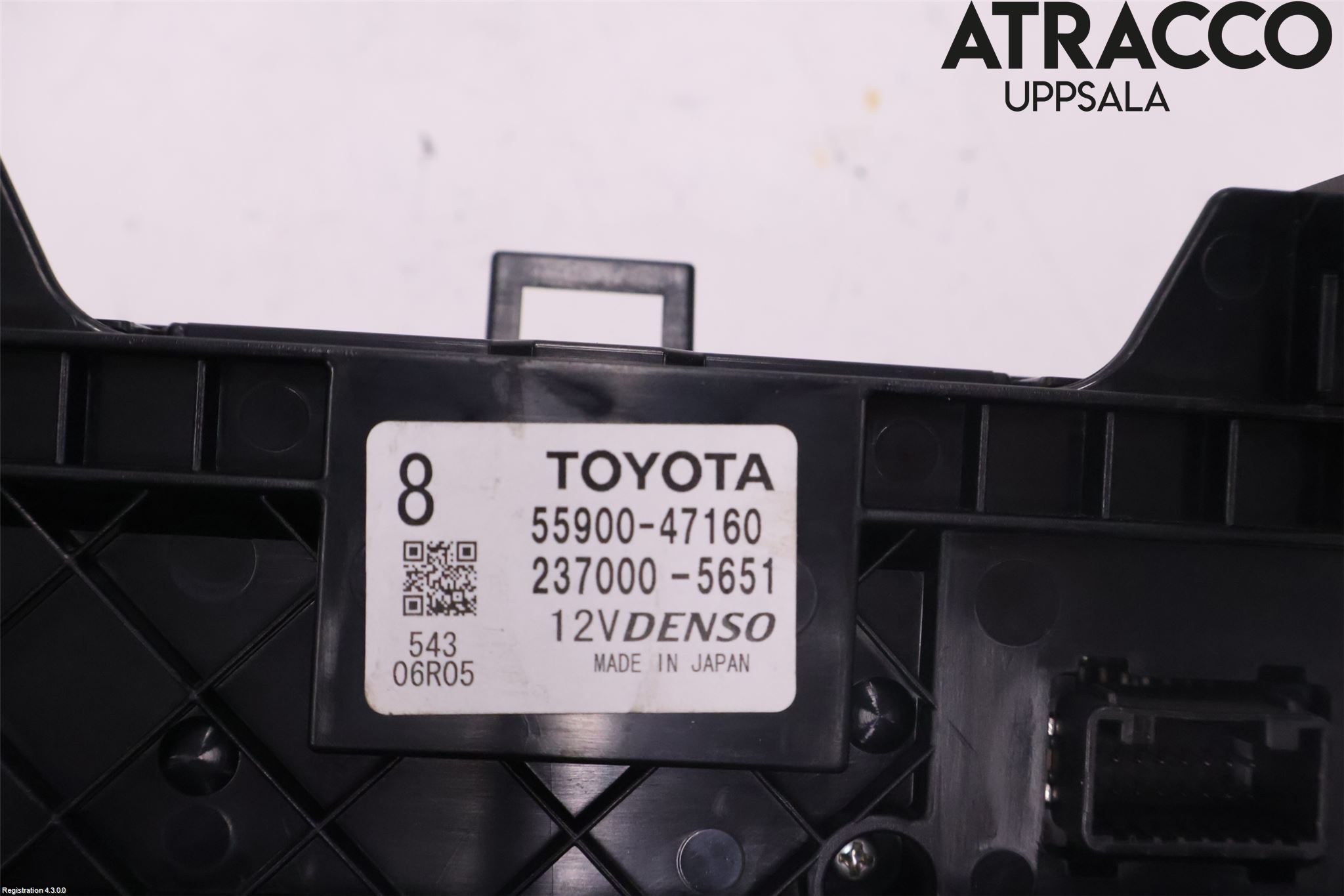 Toyota PRIUS+ ZVW40 12-20 Ac Styrenhet Ac Manöveren
