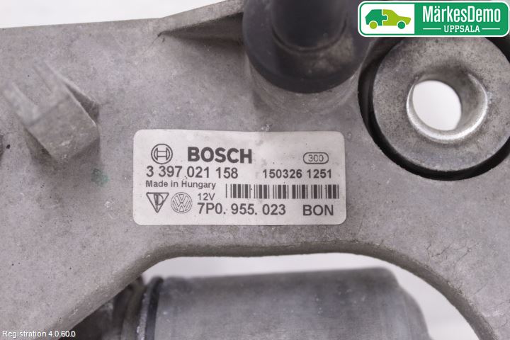 Volkswagen VW TOUAREG 7P 11-18 Torkarmotor Vindruta