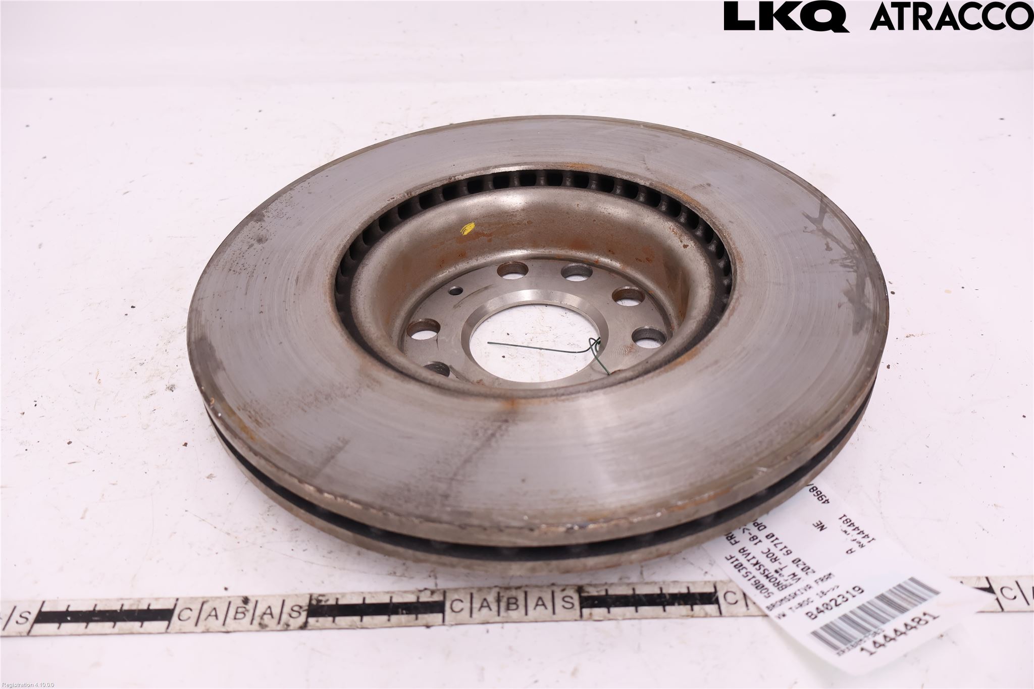 Volkswagen VW T-ROC 18- Bromsskiva Fram