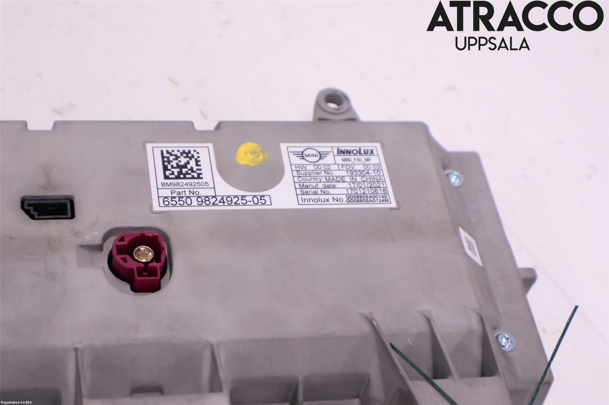 Mini ONE/COOPER 5DR F55 14-24 Bildskärm