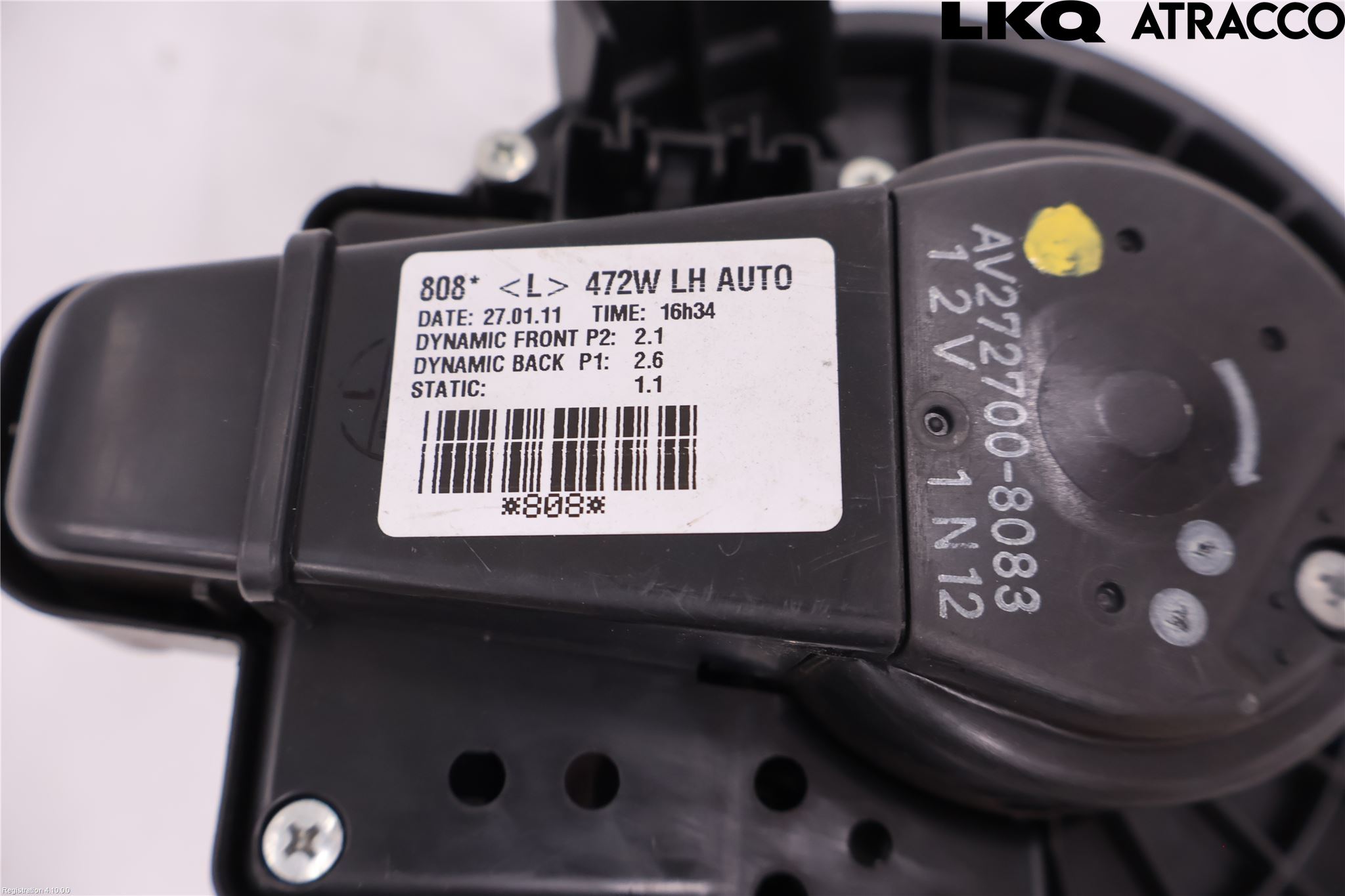 Toyota AURIS 10-12 Värmefläkt