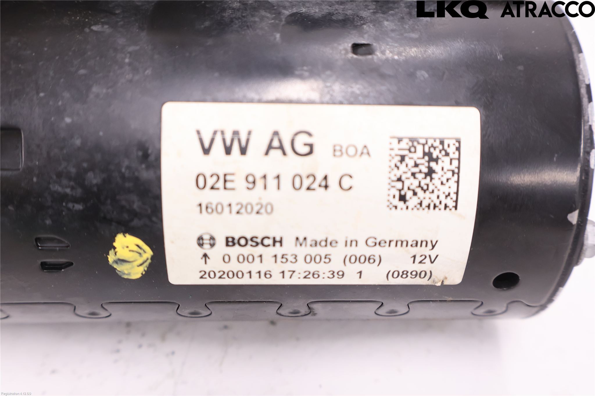 Volkswagen VW CADDY 16-20 Startmotor Diesel