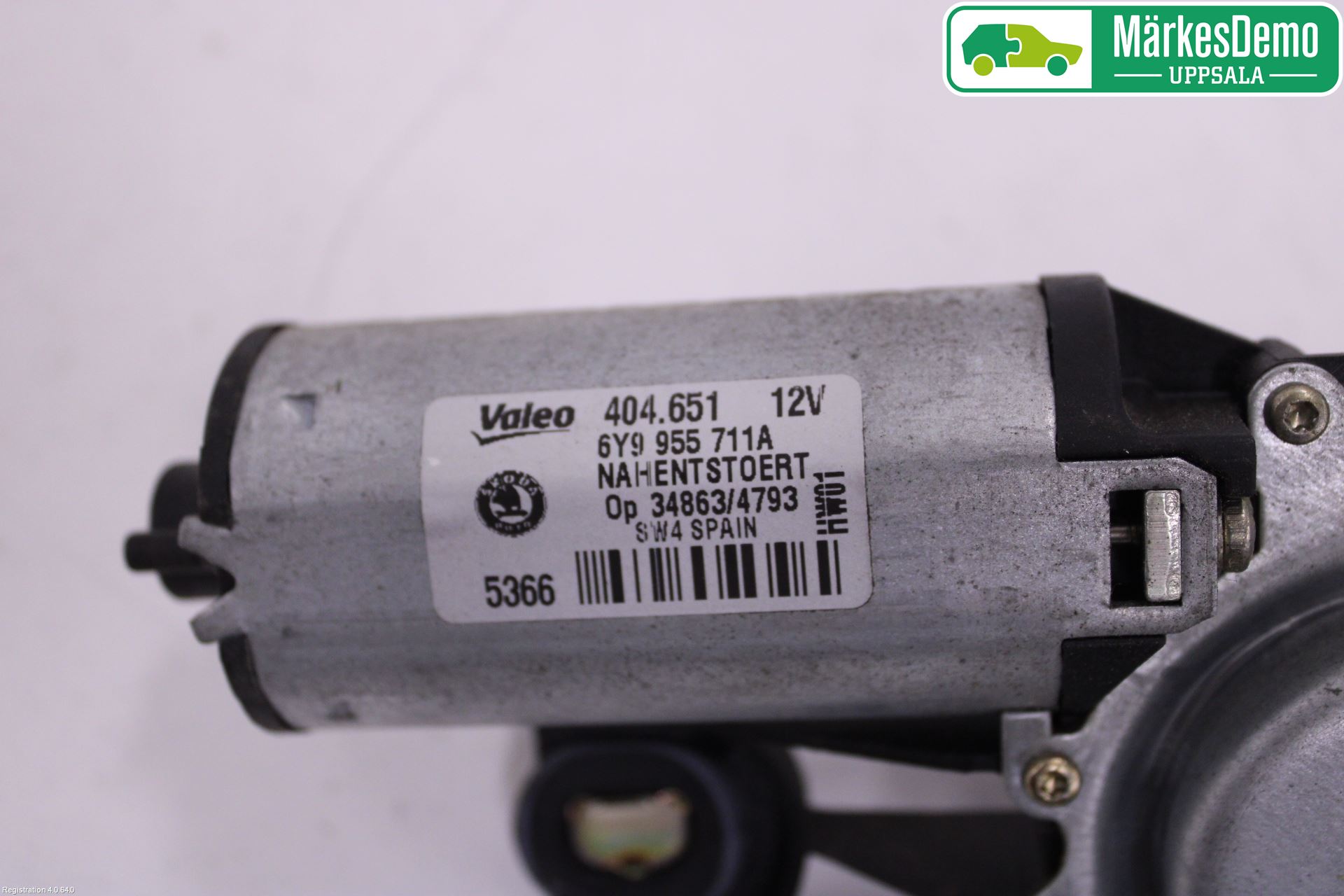 Skoda FABIA 99-07 Torkarmotor Baklucka