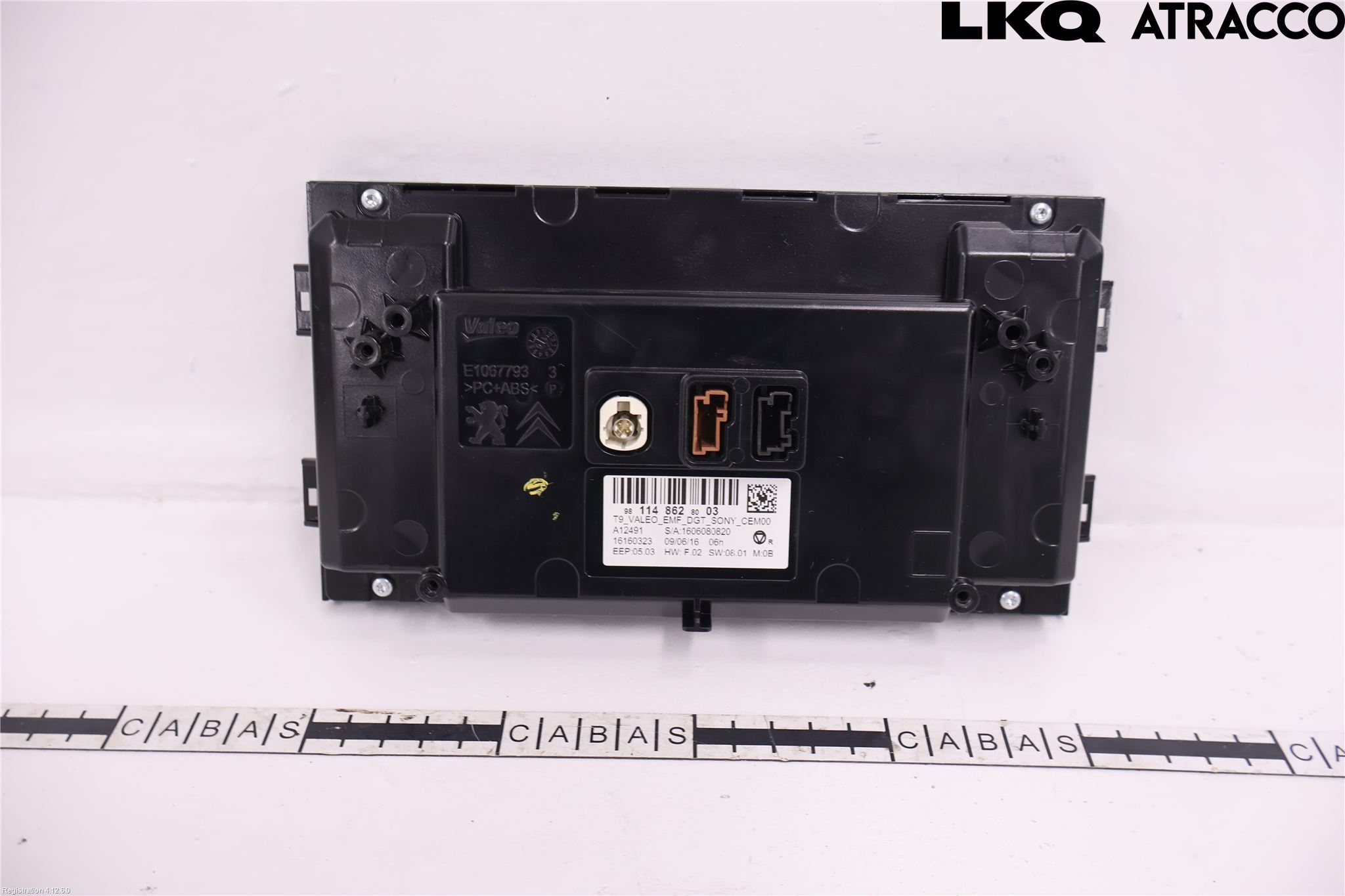 Peugeot 308 14-21 Bildskärm