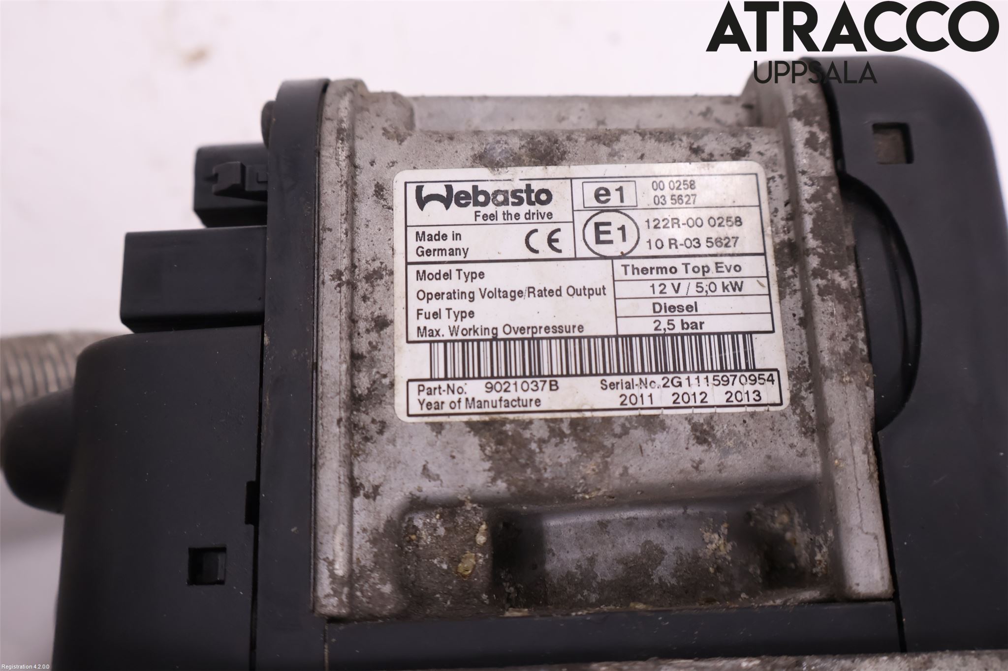 Citroen C5 08-17 Dieselvärmare