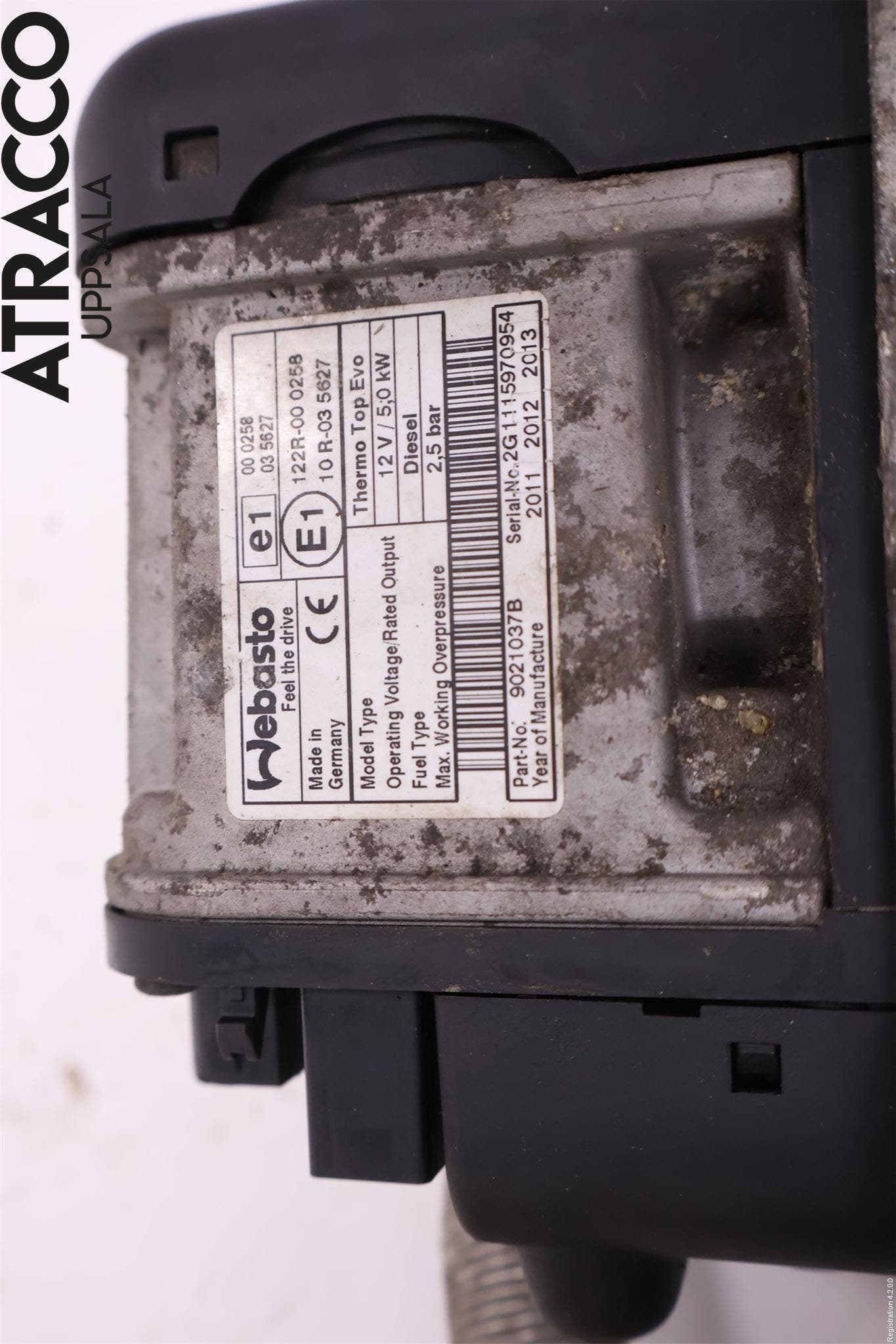 Citroen C5 08-17 Dieselvärmare