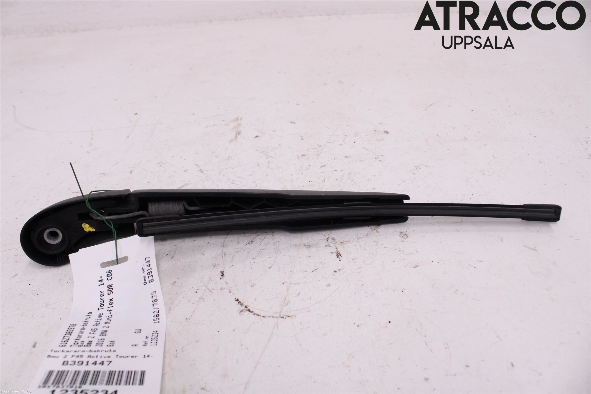 BMW 2 F45 Active Tourer 14-21 Torkararm-Bakruta