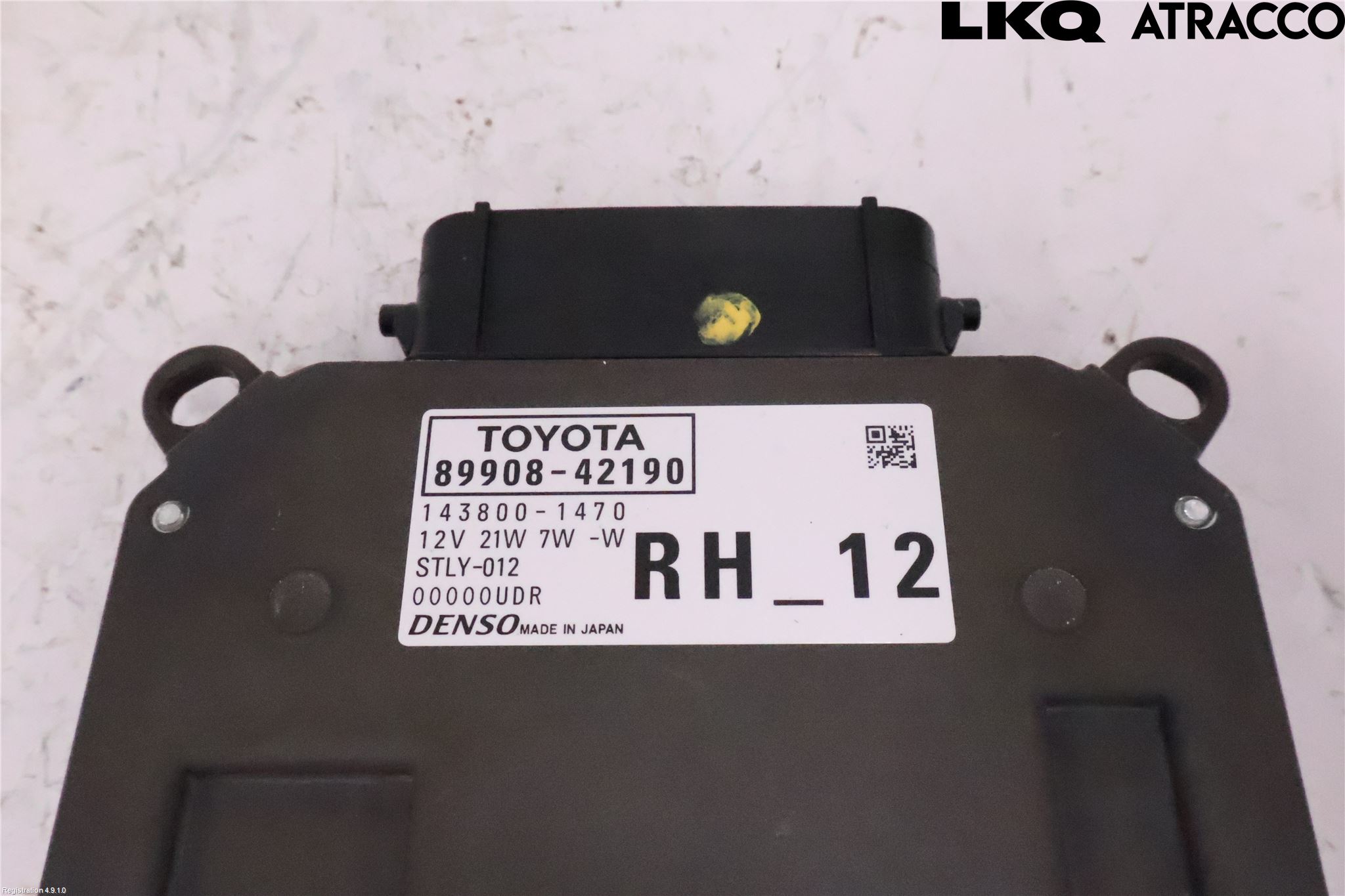 Toyota RAV4 19- Styrenhet Strålkastare