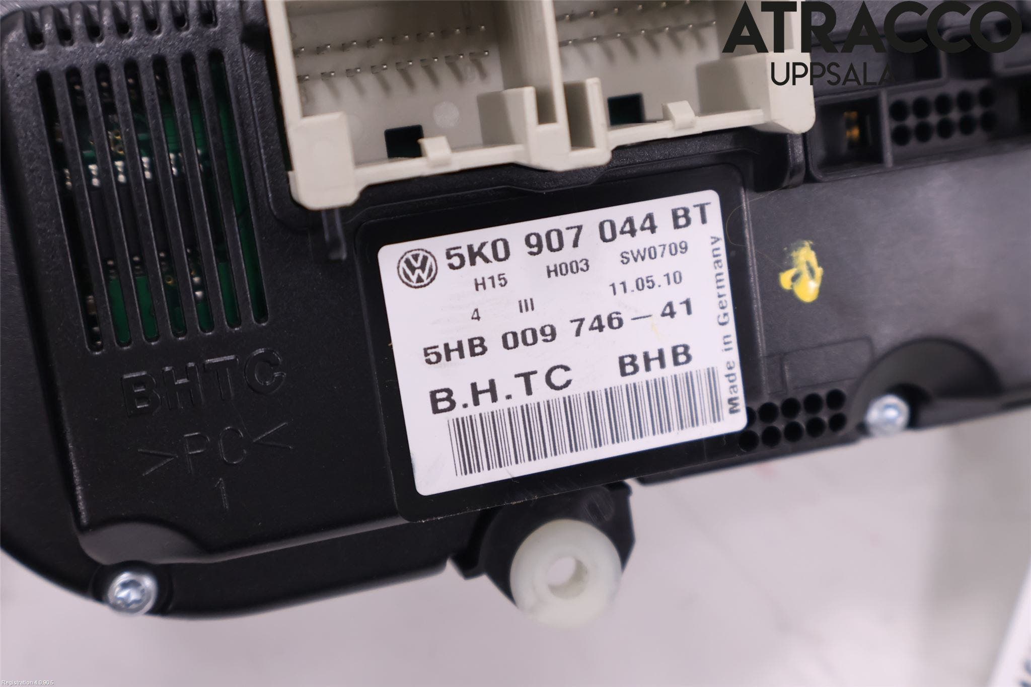 Volkswagen VW SCIROCCO 09-17 Ac Styrenhet Ac Manöveren