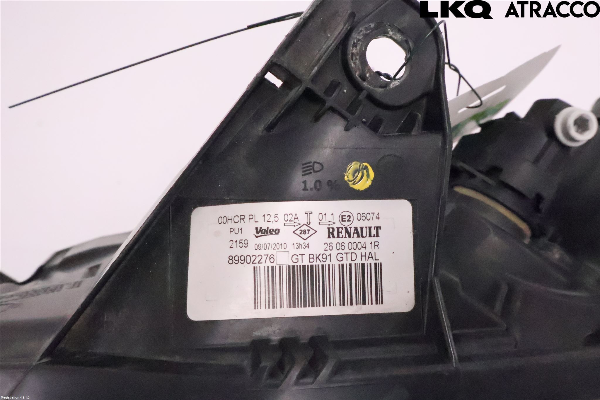 Renault LAGUNA III 08-10 Strålkastare Vänster