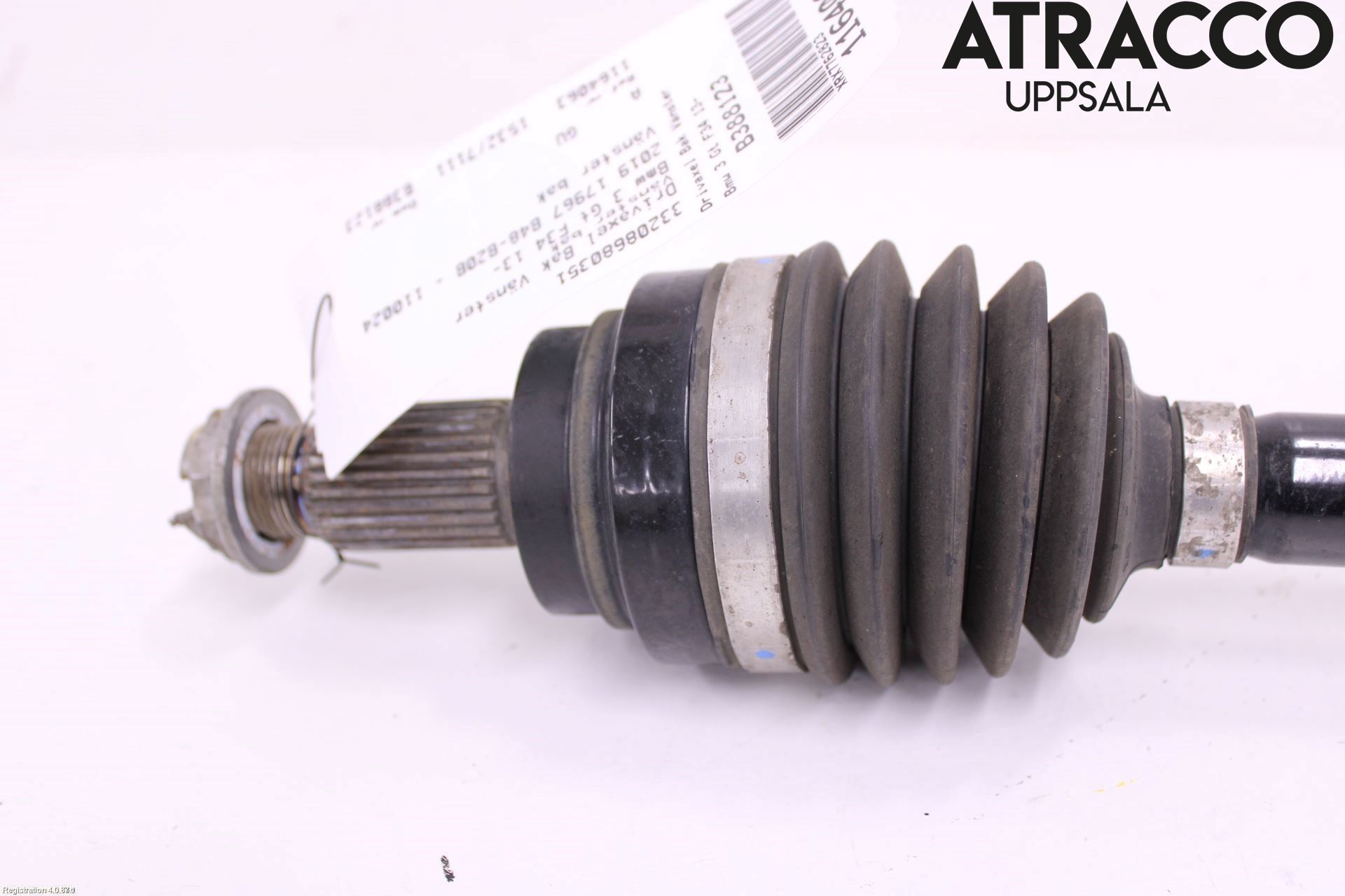 BMW 3 GT F34 13-19 Drivaxel Bak Vänster