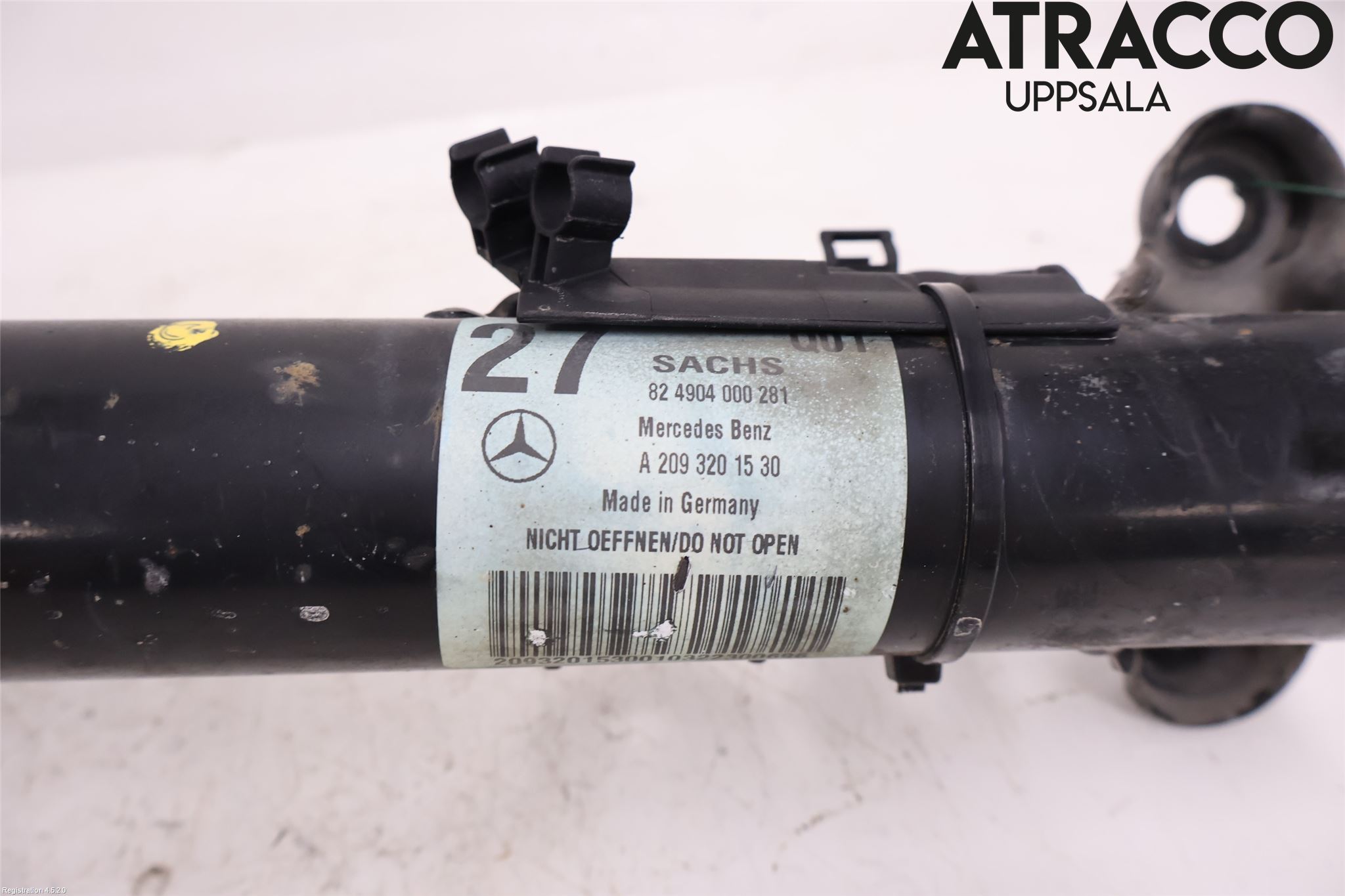 Mercedes-Benz MB CLK (C209) 02-09 Fjäderben Fram Vänster