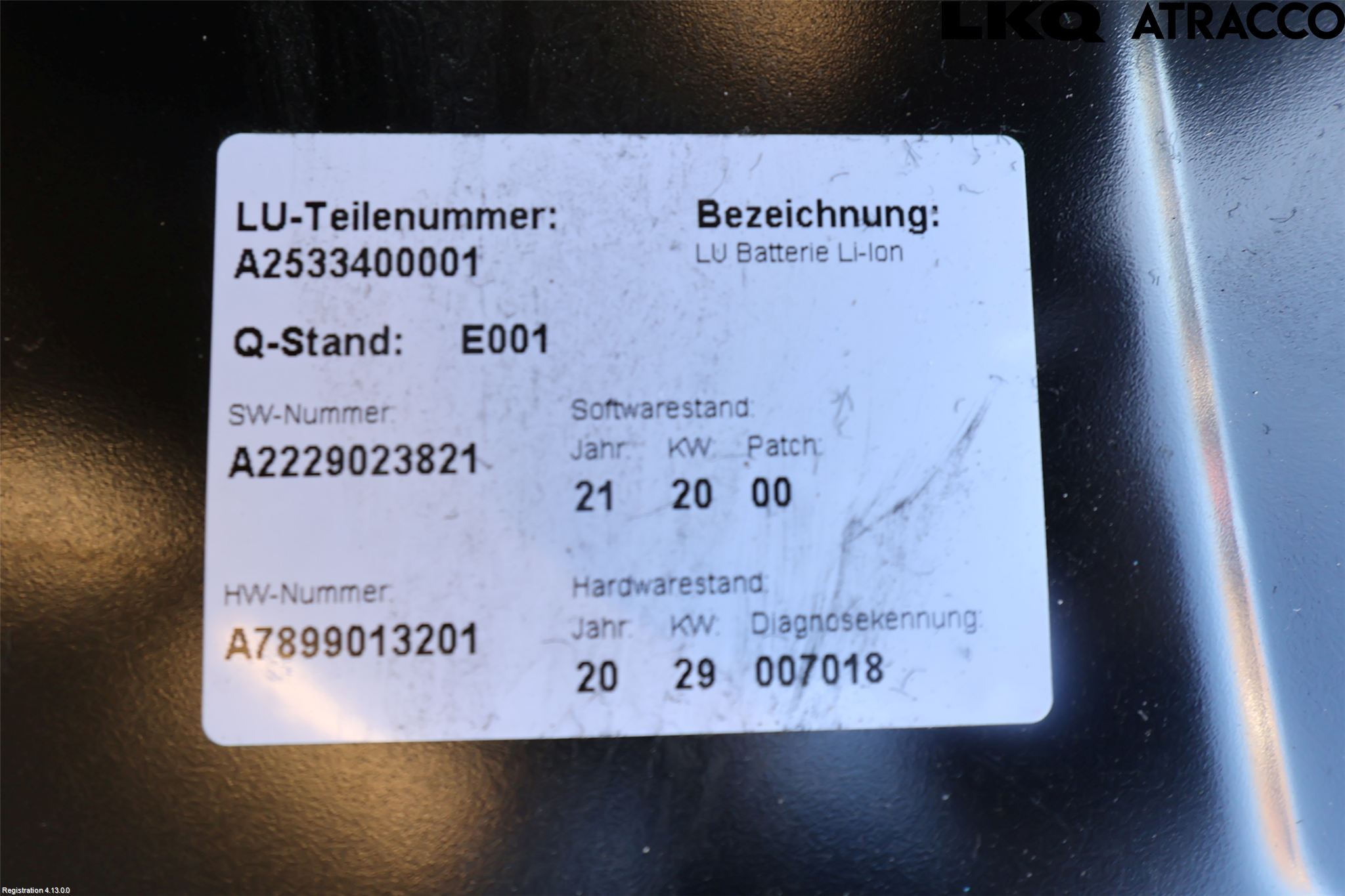 Mercedes-Benz MB GLC-KLASS (X253/C253) 15-22 Batteri Högspänning