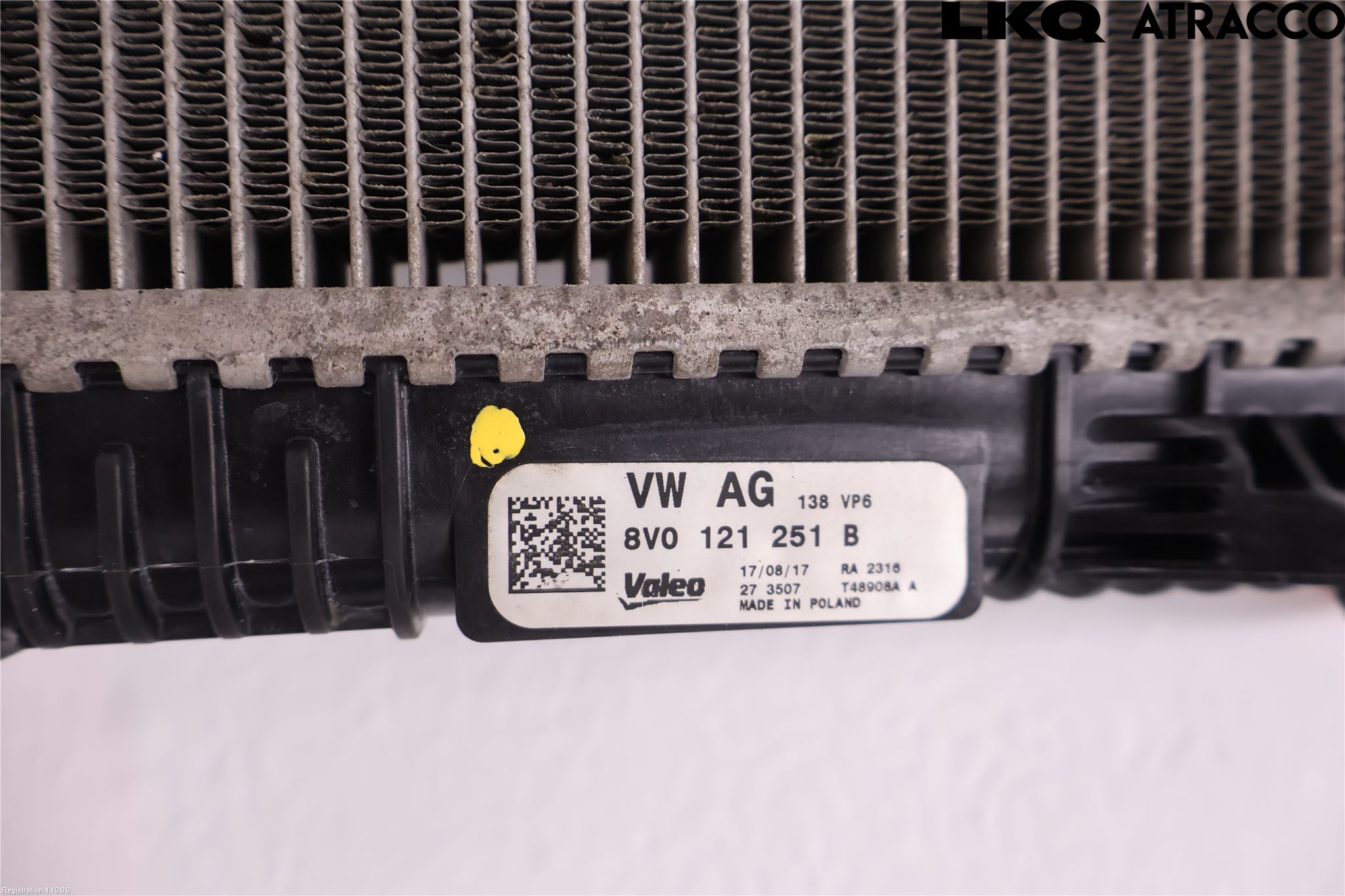 Audi A3/S3 8V 13-20 Kylare Aut