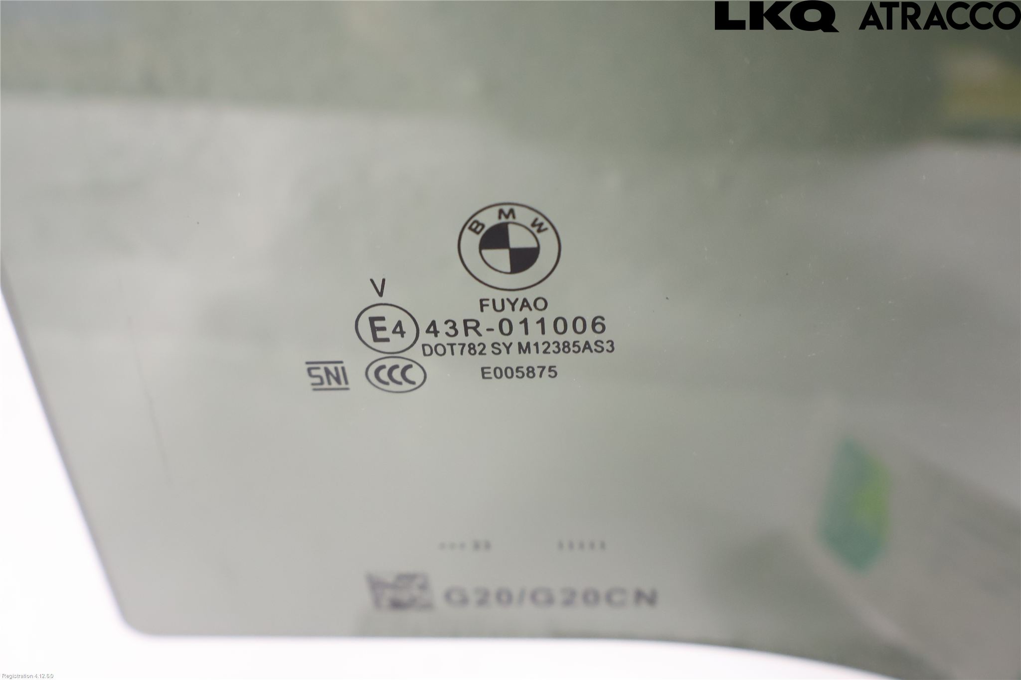 BMW 3 G20/G21/G80/G81 19- Dörruta Bak Vänster