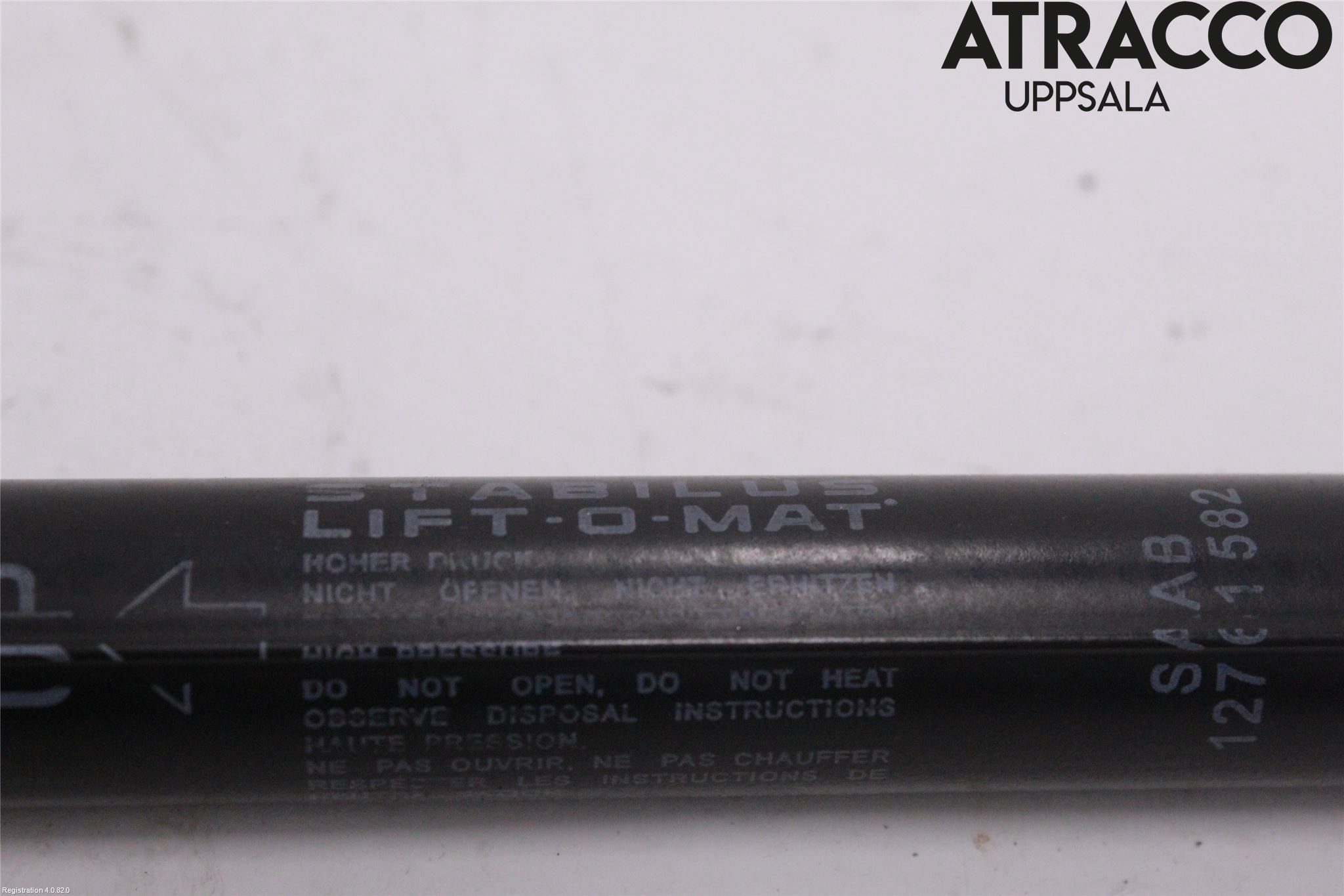 Saab 9-5     06-10 Gasfjäder Motorhuv