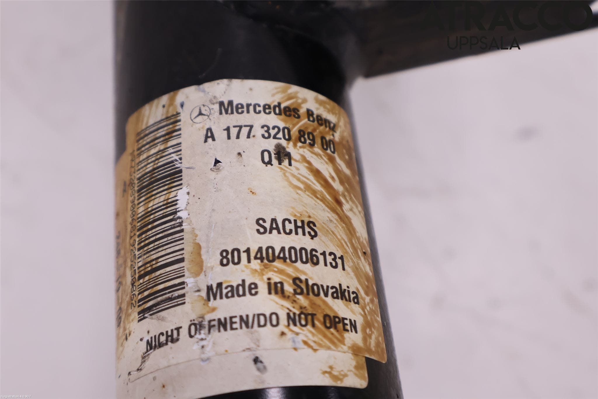 Mercedes-Benz MB A-KLASS (W177) 18- Fjäderben Fram Vänster