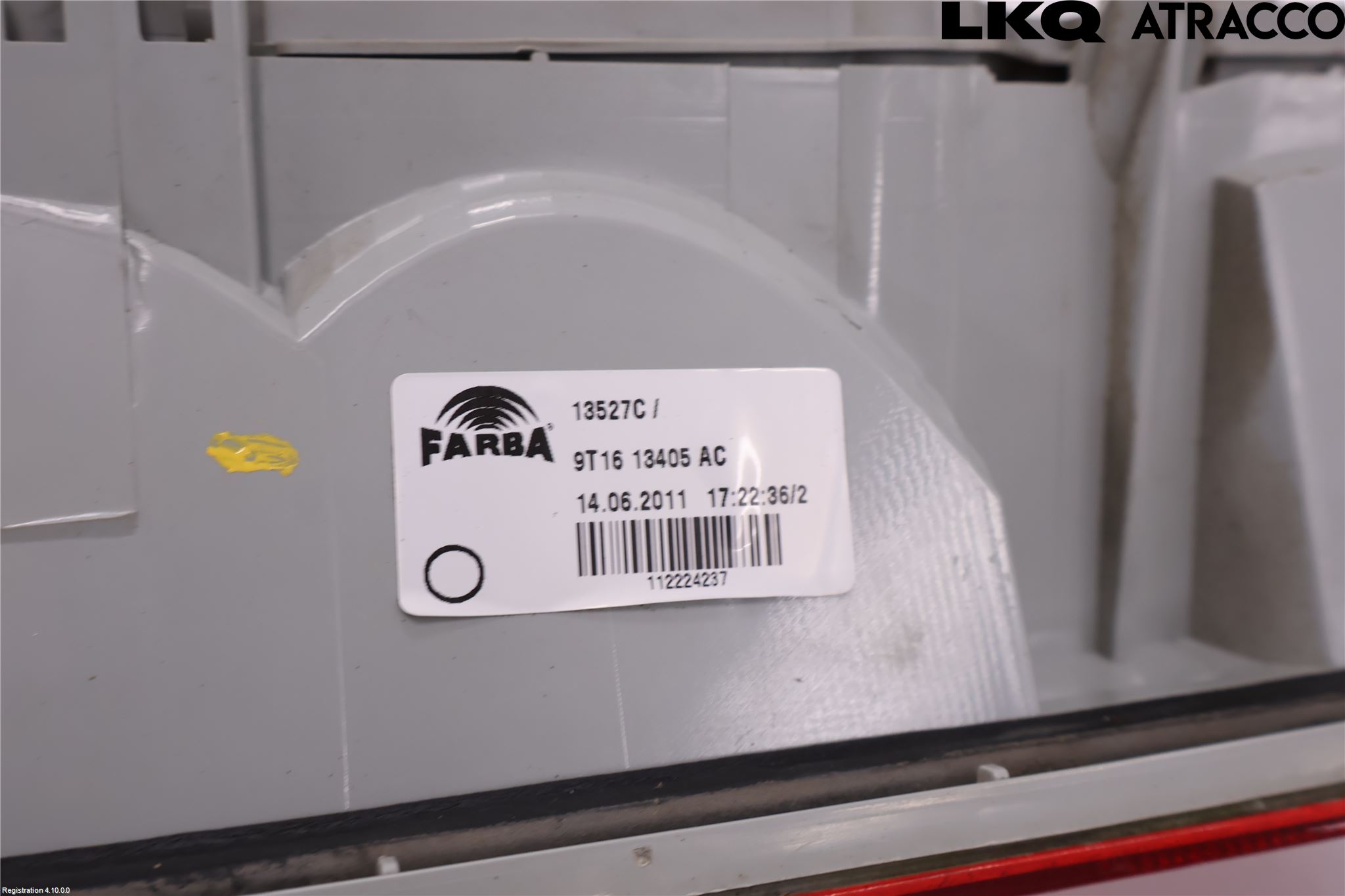 Ford TRANSIT CONNECT 09-13 Bakljus Vänster