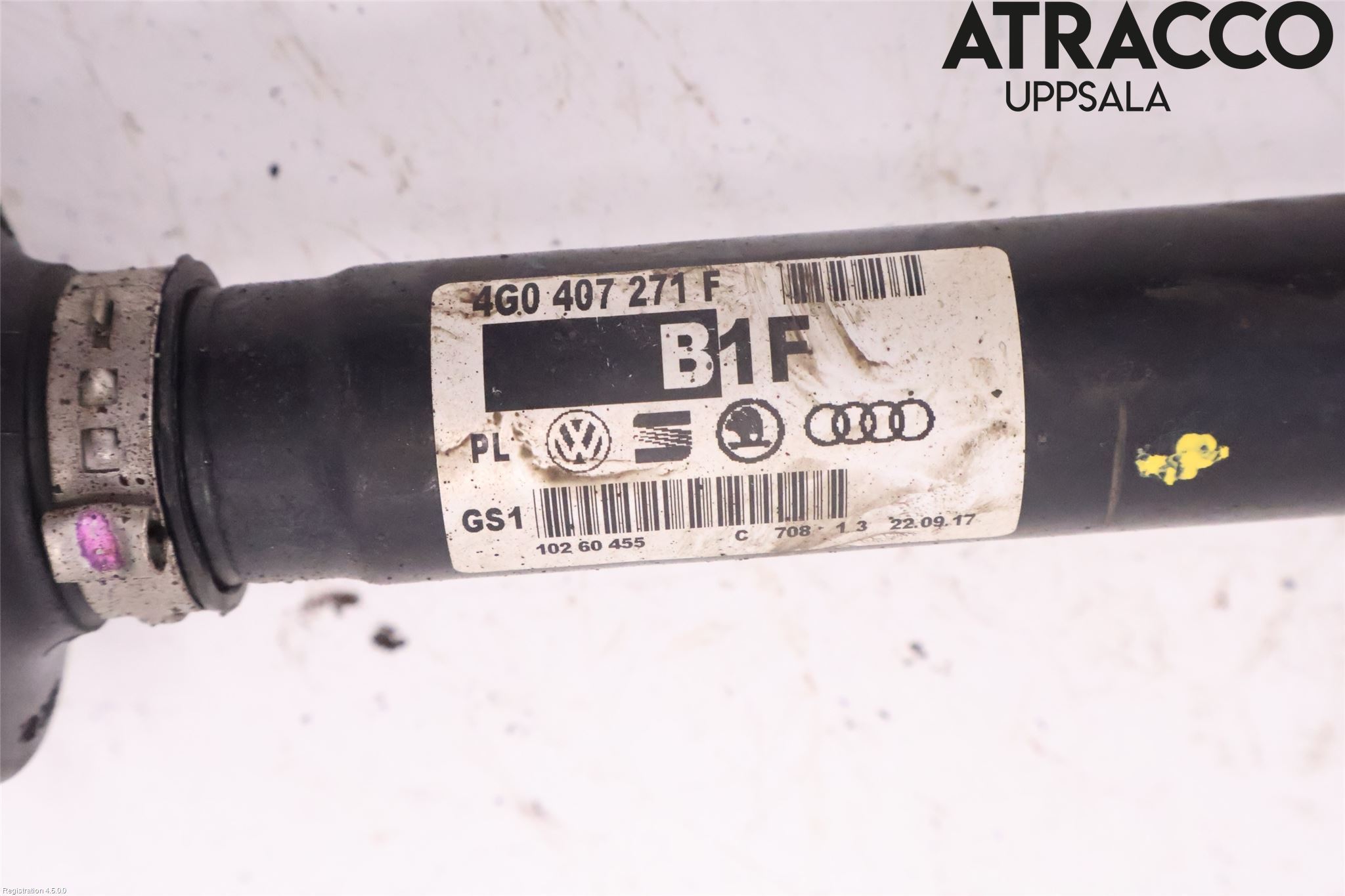 Audi A6/S6 4G 11-18 Drivaxel Fram Höger