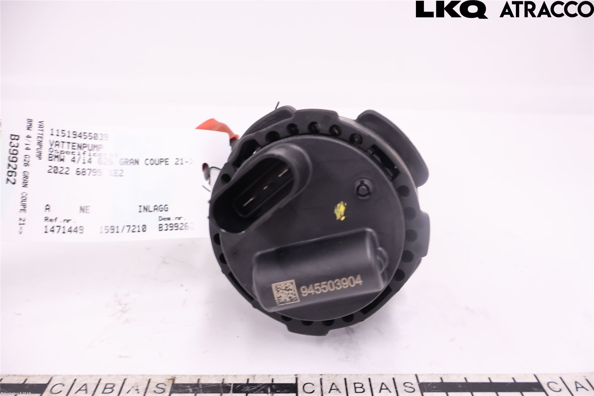 BMW 4/i4 G26 GRAN COUPÉ 21- Vattenpump