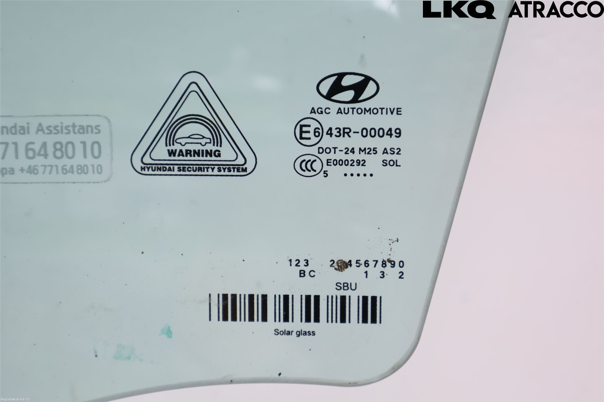 Hyundai TUCSON 05- Dörruta Fram Vänster