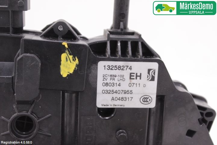 Opel CORSA D 07-14 Låskista-Dörrlås