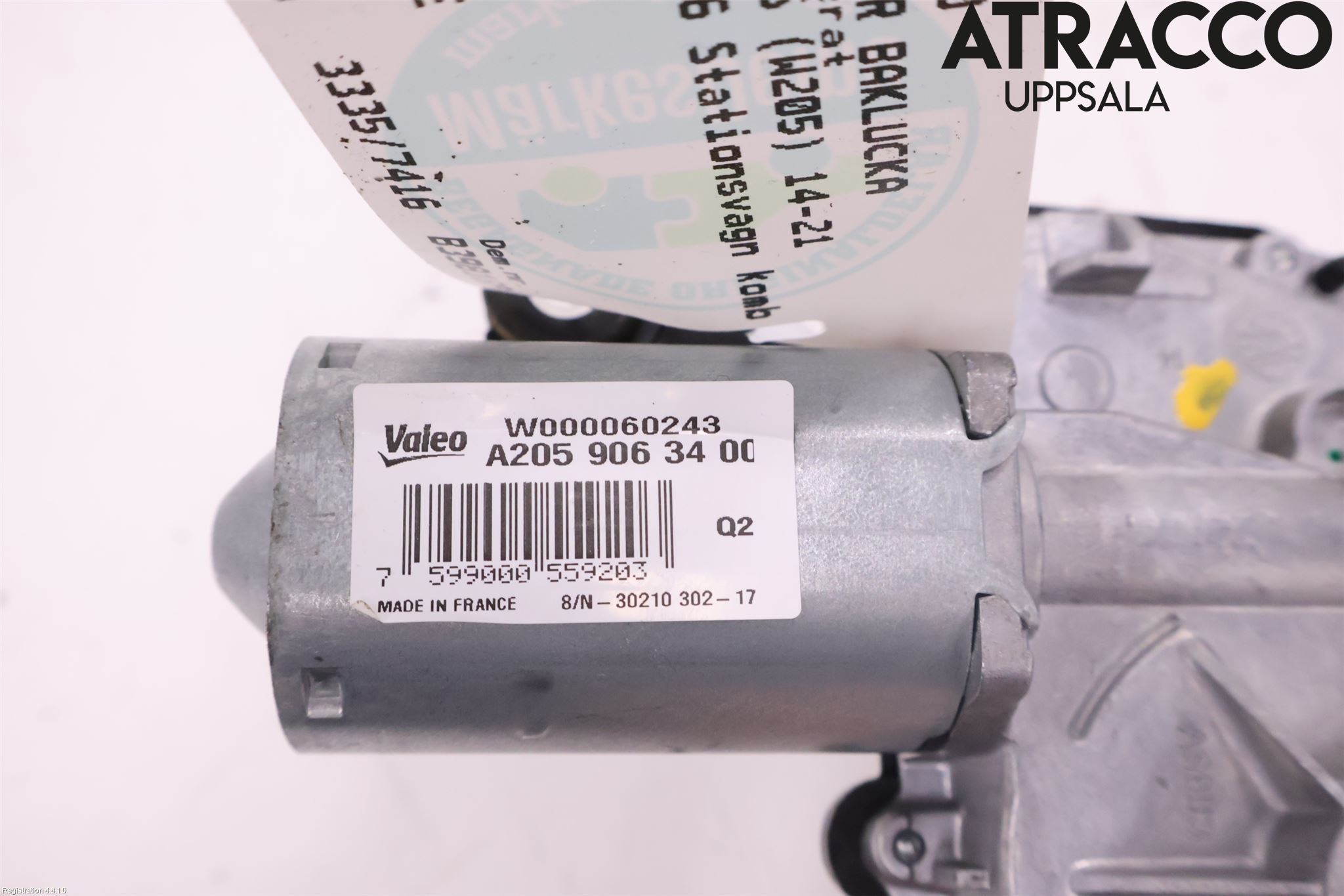 Mercedes-Benz MB C-KLASS (W205) 14-21 Torkarmotor Baklucka