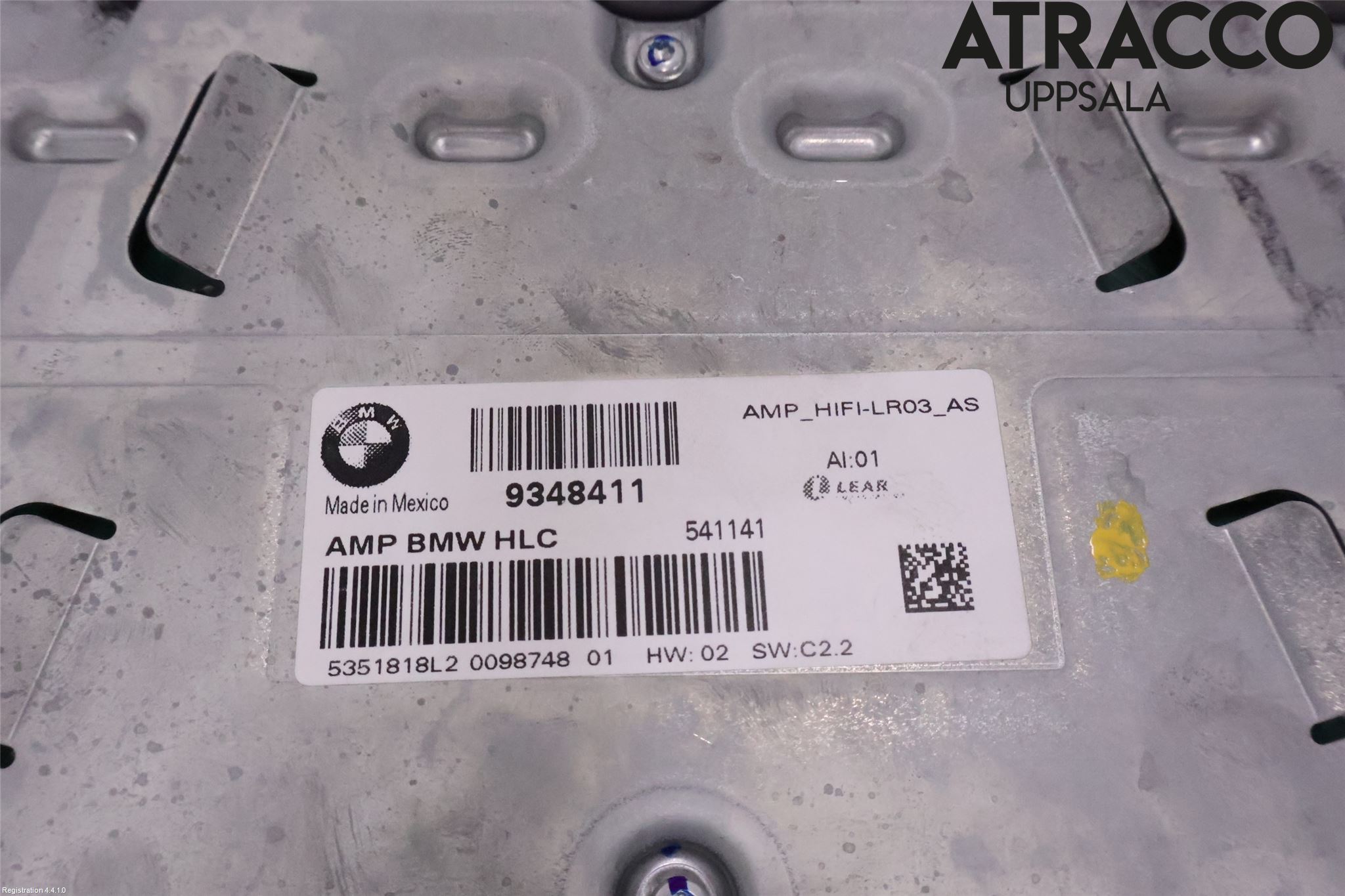 BMW X3 F25 10-17 Radio-Stereo Förstärkare