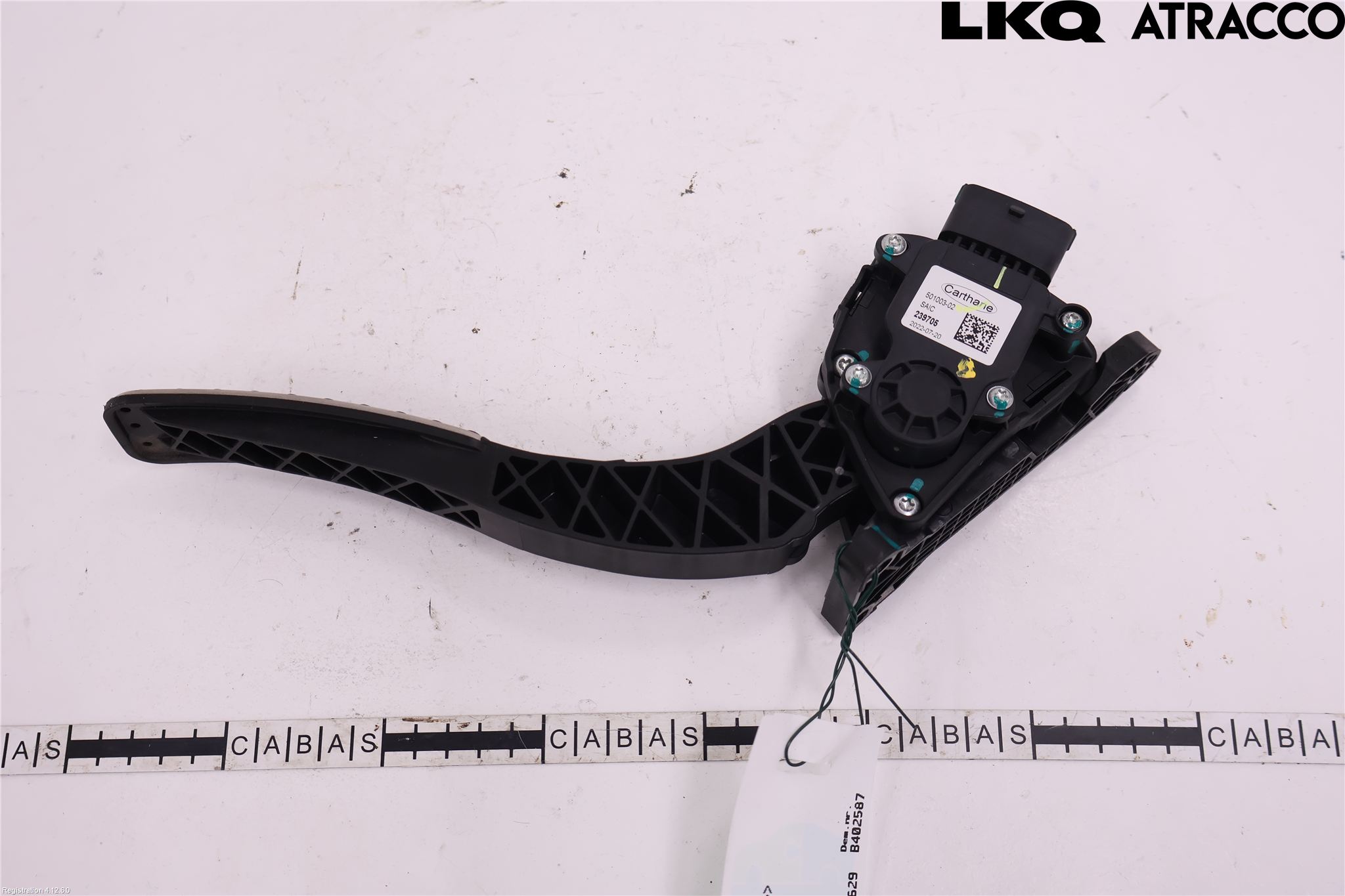 MG MARVEL R 22- Gaspedal