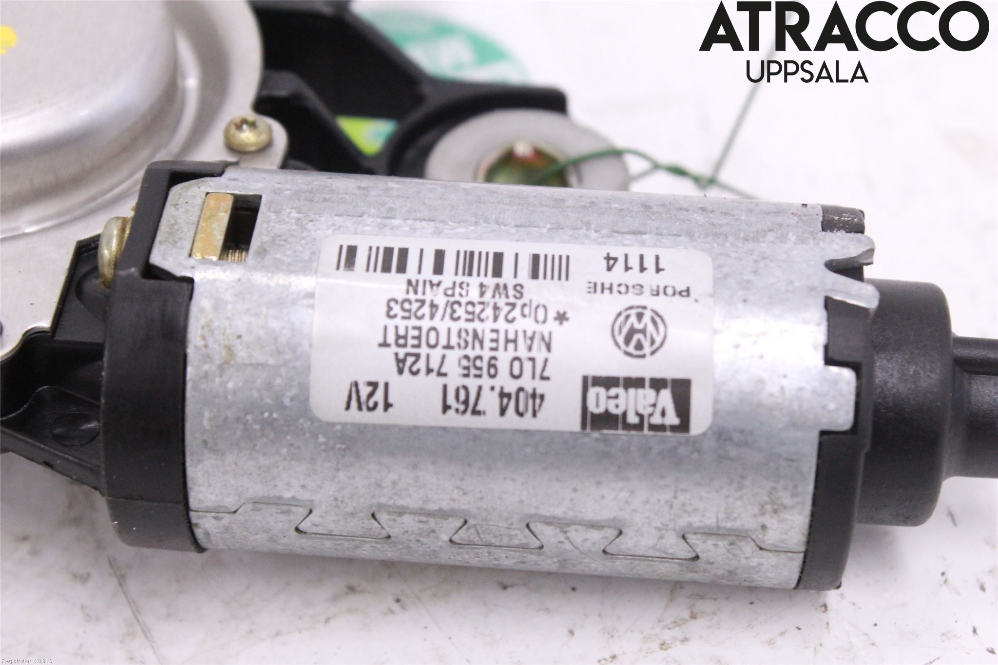 Porsche CAYENNE 03- Torkarmotor Baklucka