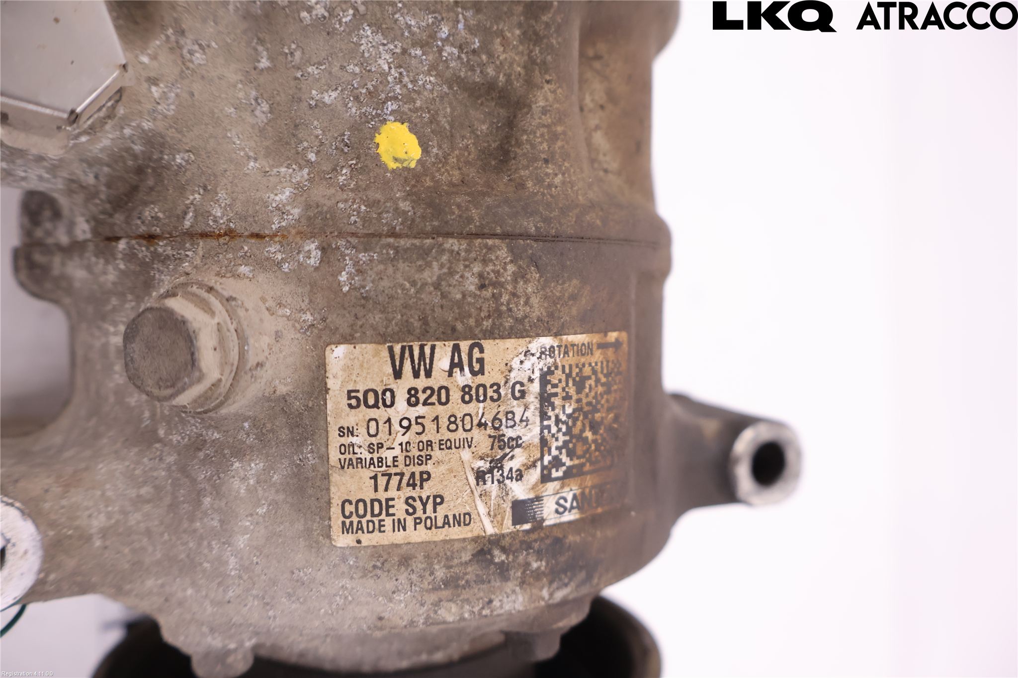 Volkswagen VW CADDY 16-20 Ac Kompressor