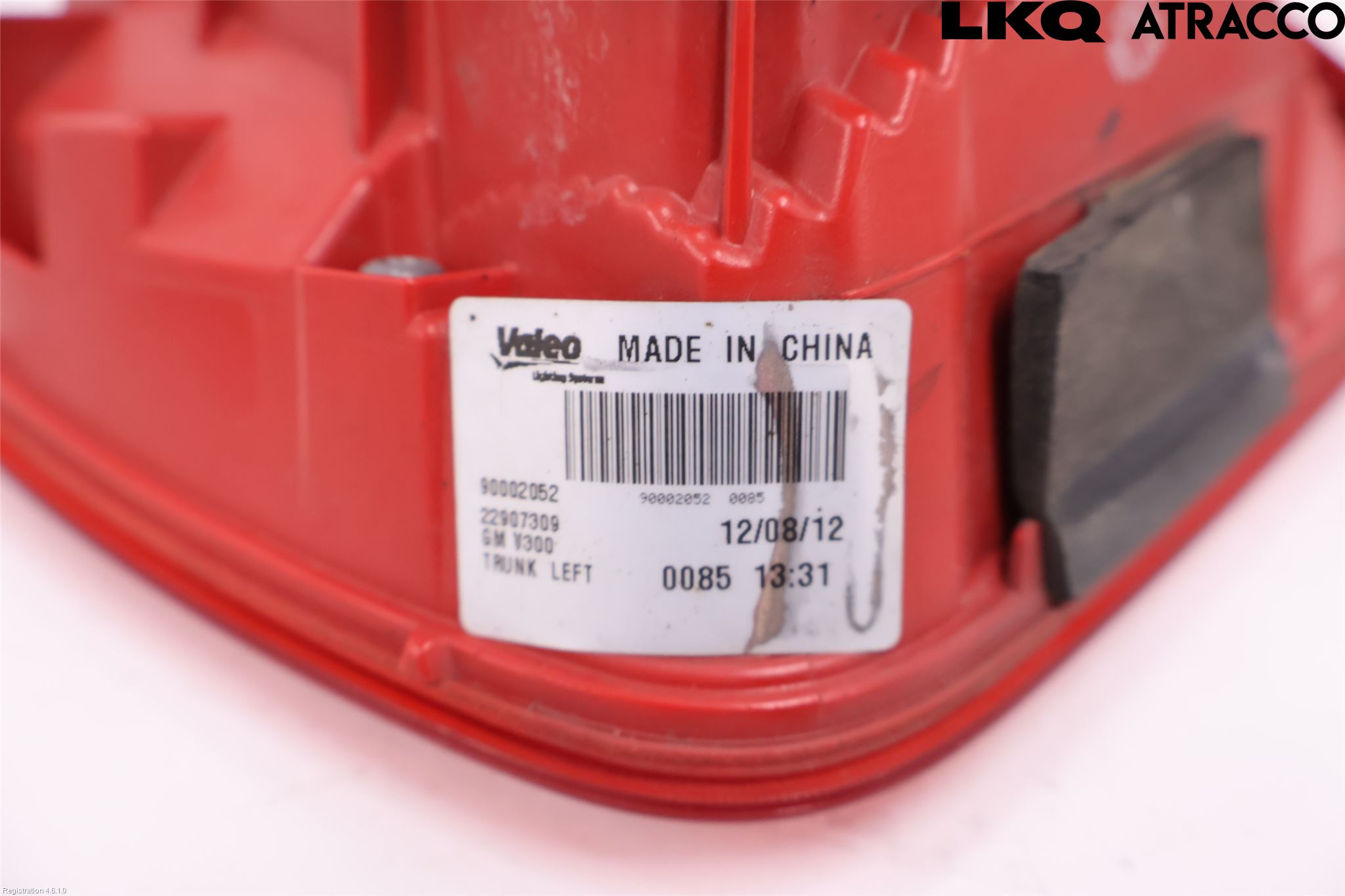 Chevrolet MALIBU Bakljus Lucka Vä