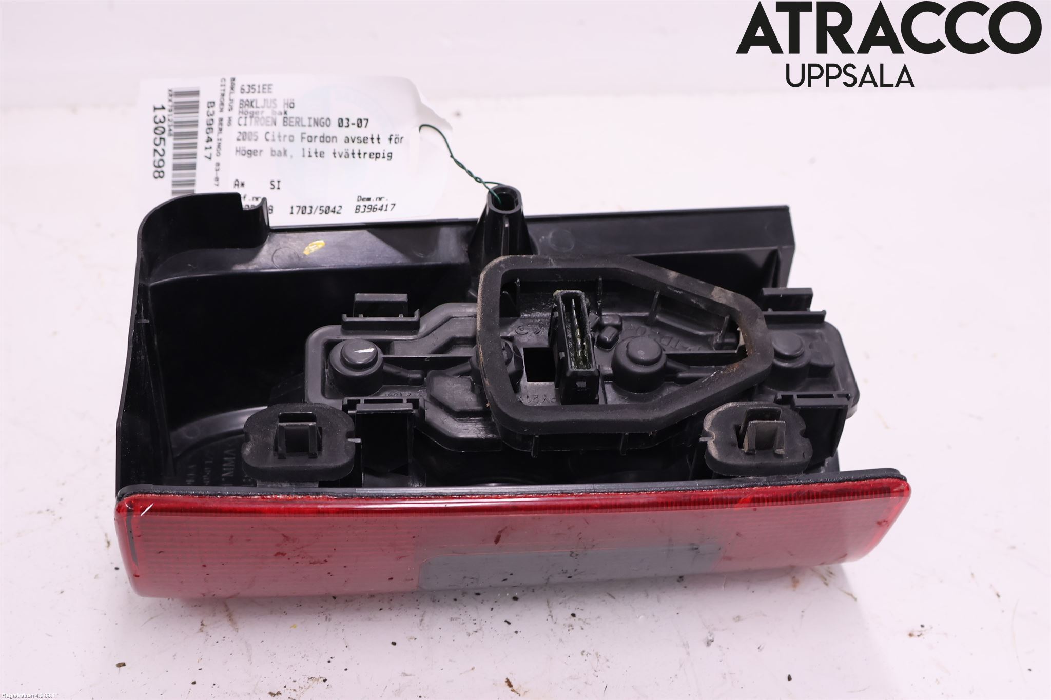 Citroen BERLINGO  03-07 Bakljus Höger