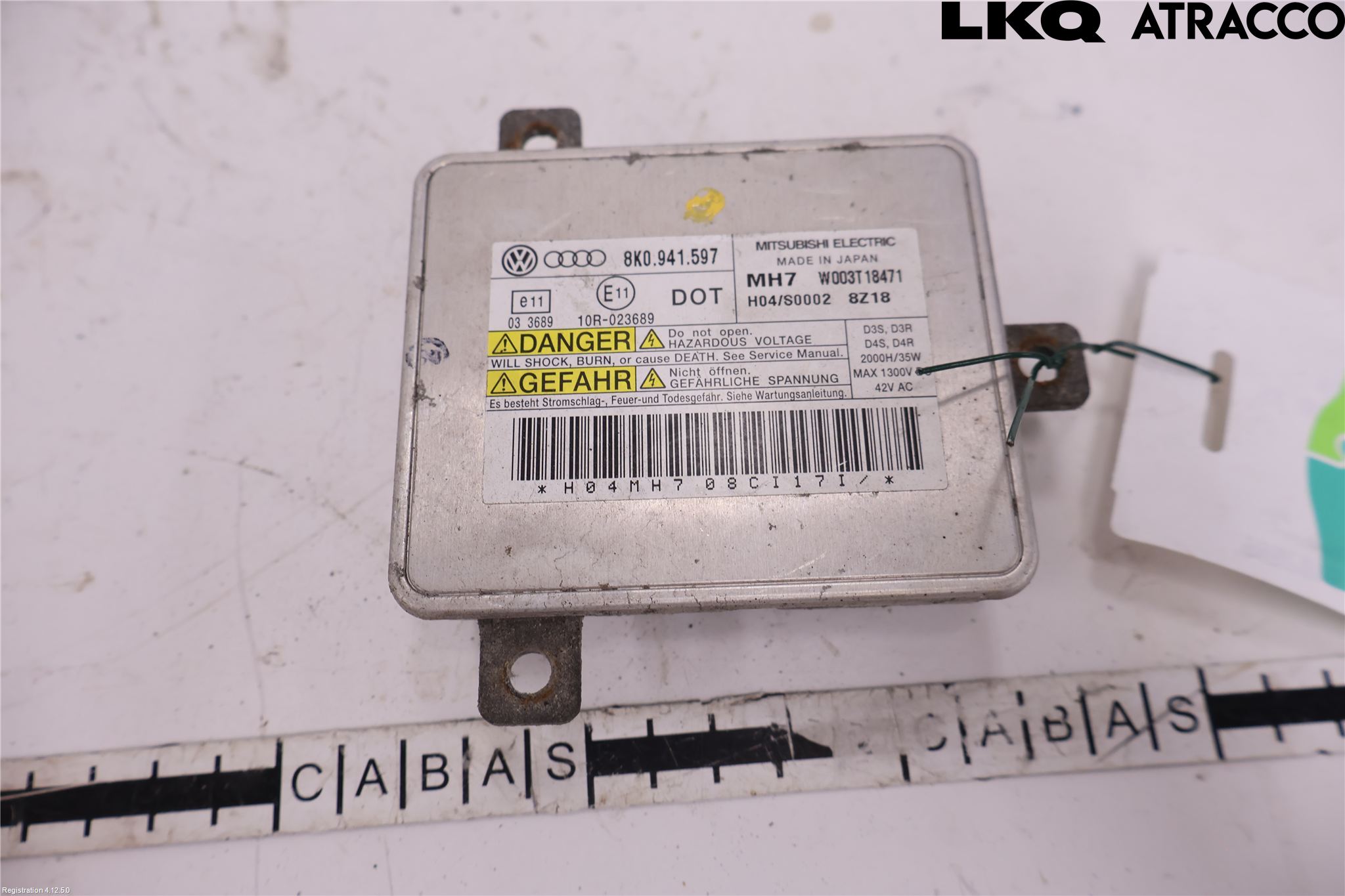 Audi A4 ALLROAD 09-16 Styrenhet Strålkastare