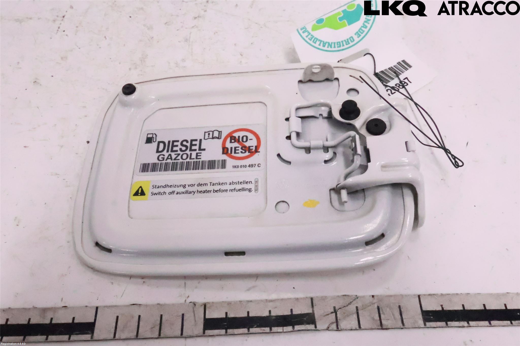 Volkswagen VW CADDY 16-20 Tanklucka