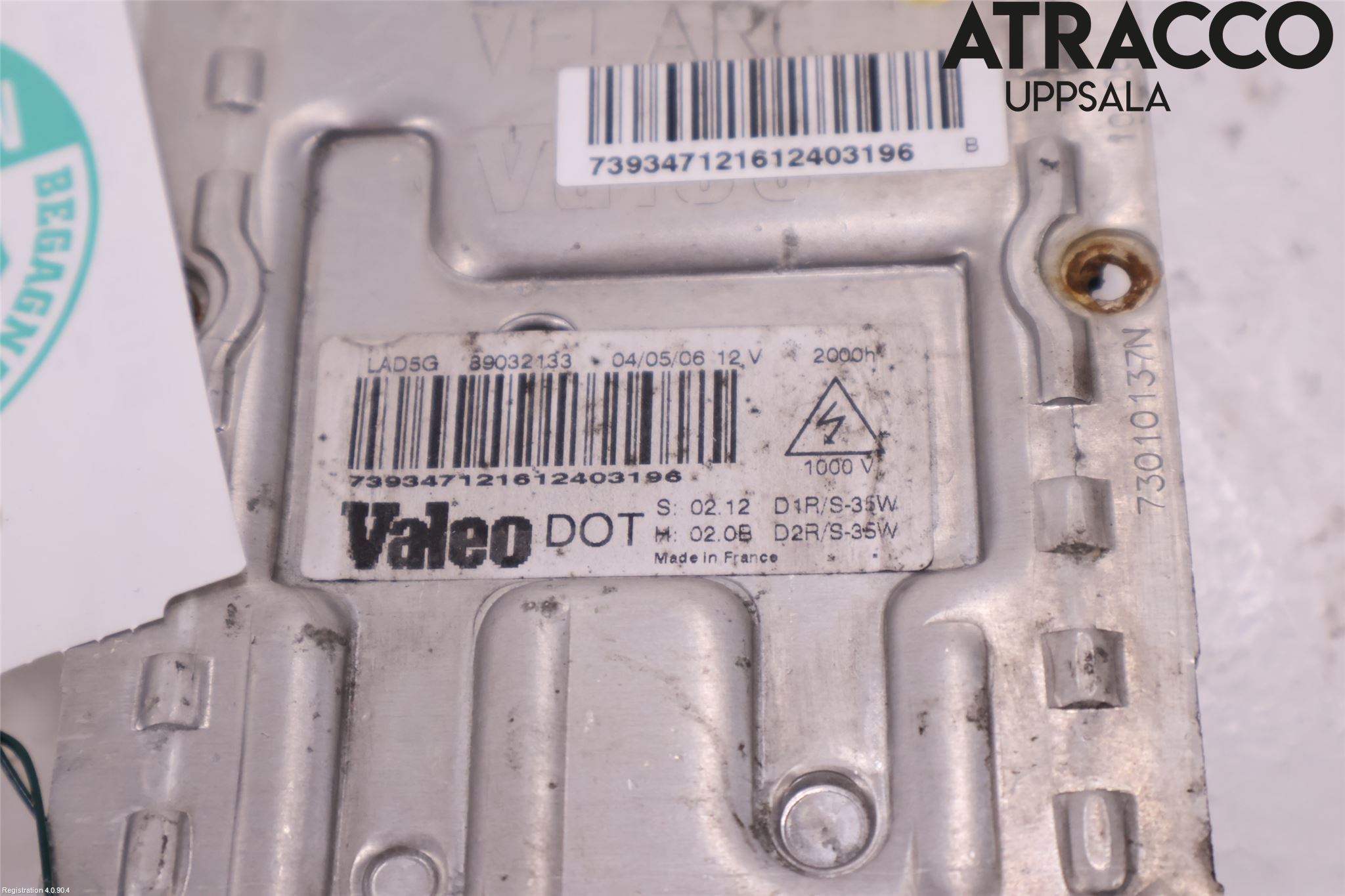 Porsche CAYENNE 03- Styrenhet Strålkastare